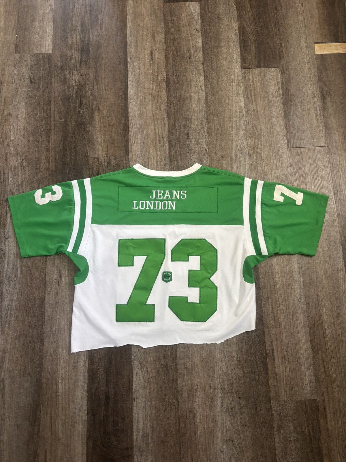 Ecko Unltd. Vintage Function & Future Cropped Stitched Football Jersey Size US XXL / EU 58 / 5 - 4 Thumbnail