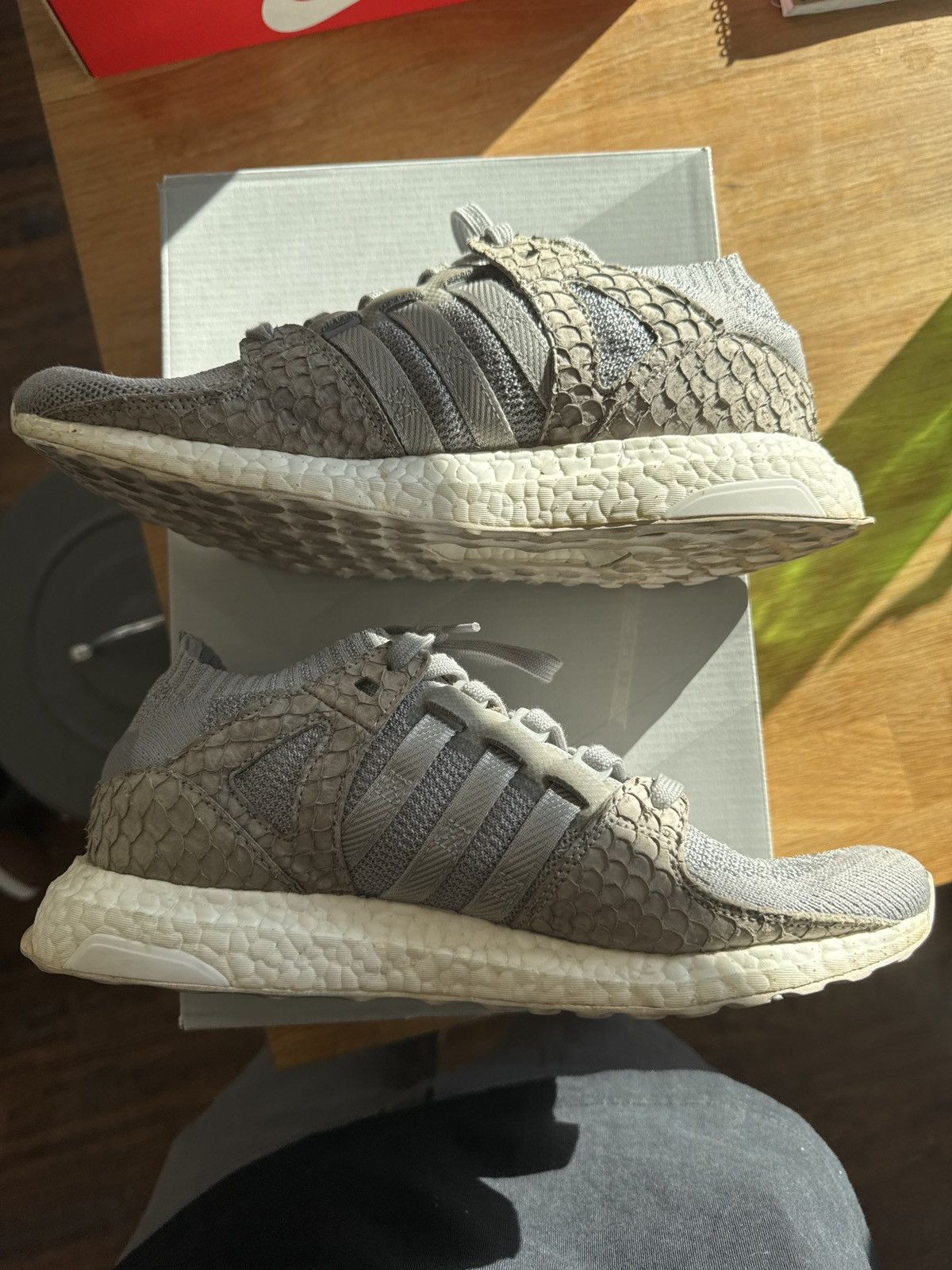 Adidas × Pusha T Adidas Ultra Boost EQT Support Size US 10 / EU 43 - 2 Thumbnail
