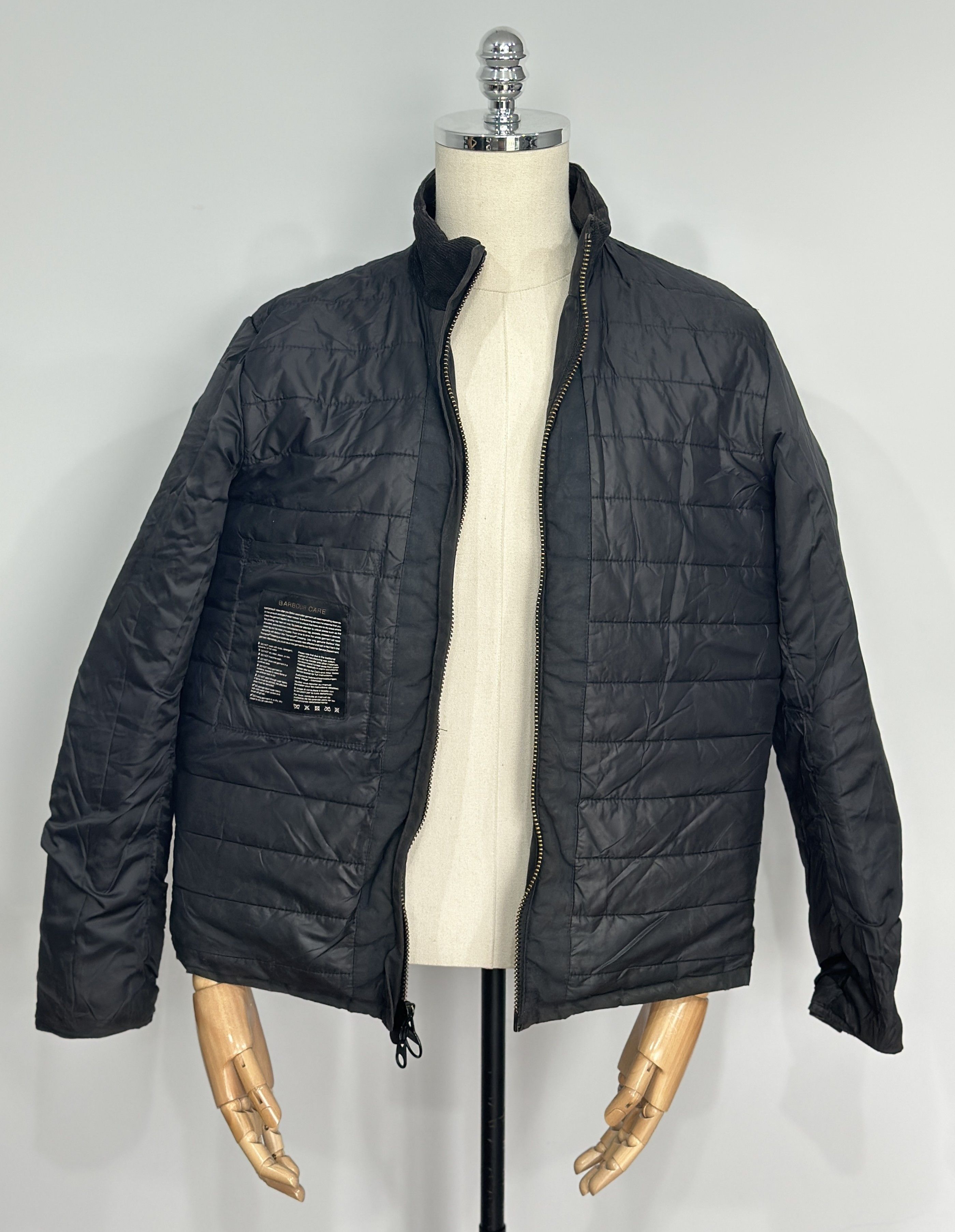 Barbour BARBOUR B.Intl Chaser WAX Hooded Jacket Size M British Style Size US M / EU 48-50 / 2 - 14 Thumbnail