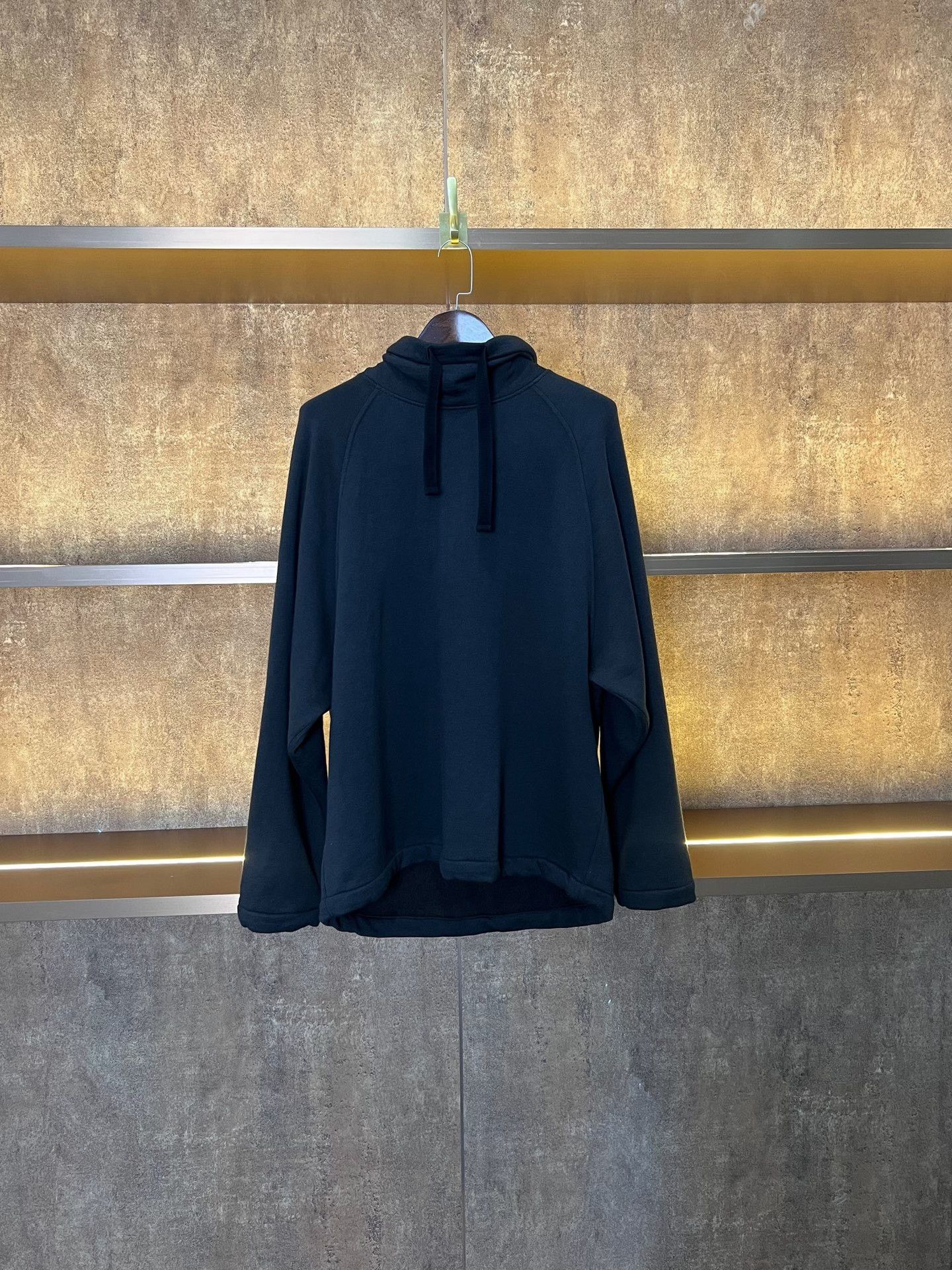 Lemaire Lemaire Men's Black Hoodie Size US M / EU 48-50 / 2 - 1 Thumbnail