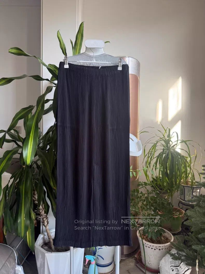 Issey Miyake Issey Miyake Black Toothpick Skirt Size 25" / US 0 / IT 36 - 6 Thumbnail