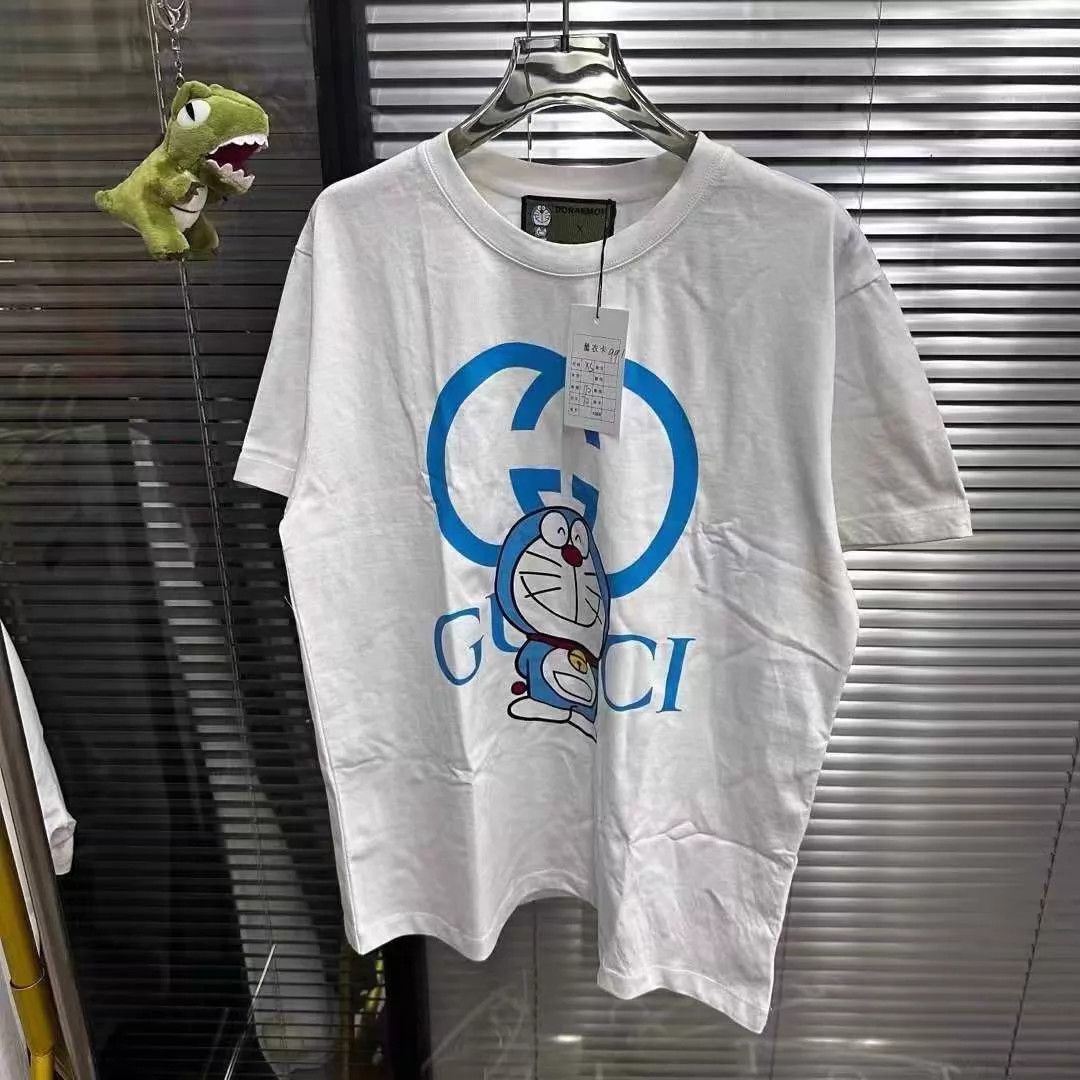 Gucci Gucci x Doraemon 99 New Short Sleeve T-shirt S Size US S / EU 44-46 / 1 - 1 Thumbnail