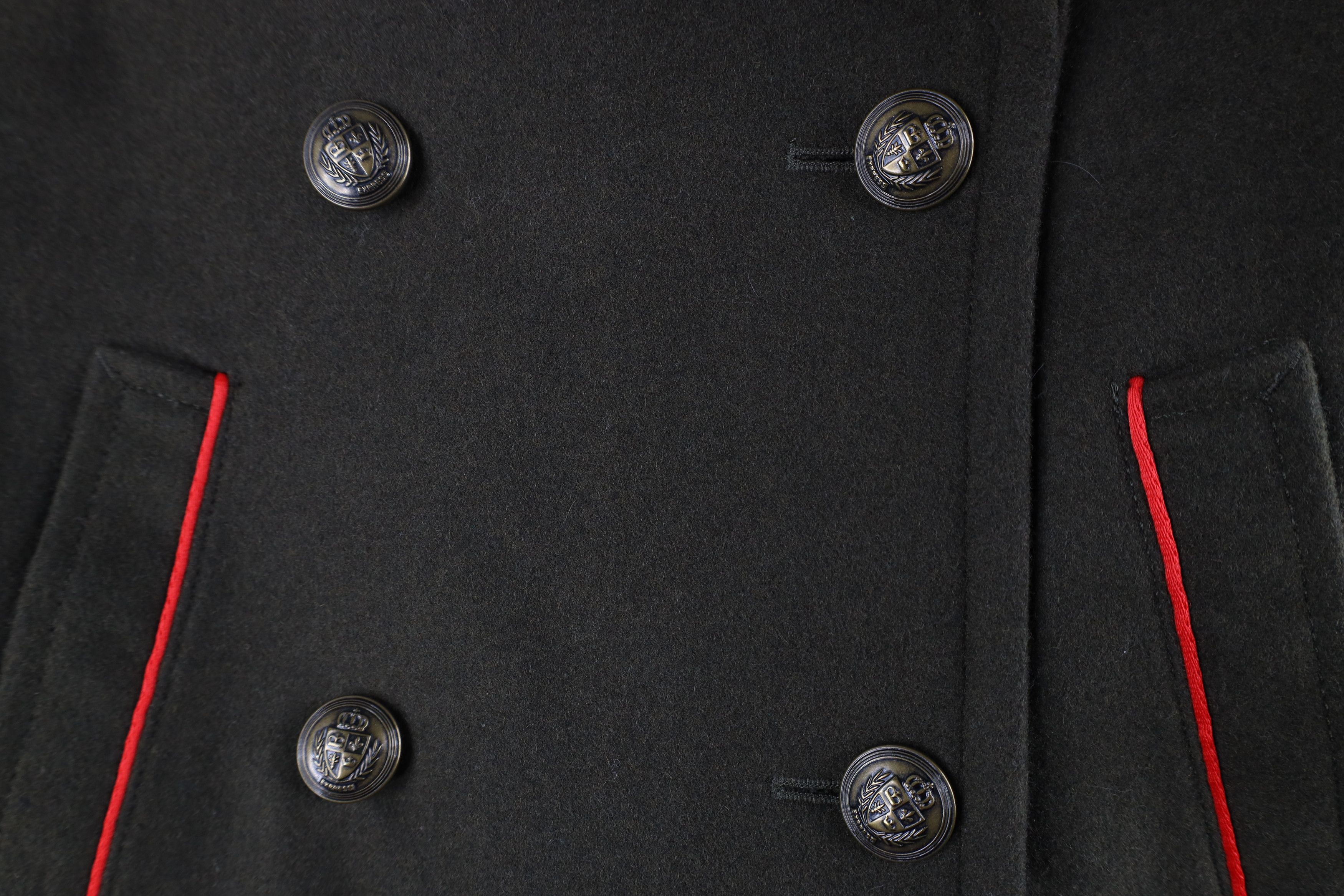 Express Vintage Y2K Express Breasted Military Style Peacoat Jacket Size S / US 4 / IT 40 - 4 Thumbnail