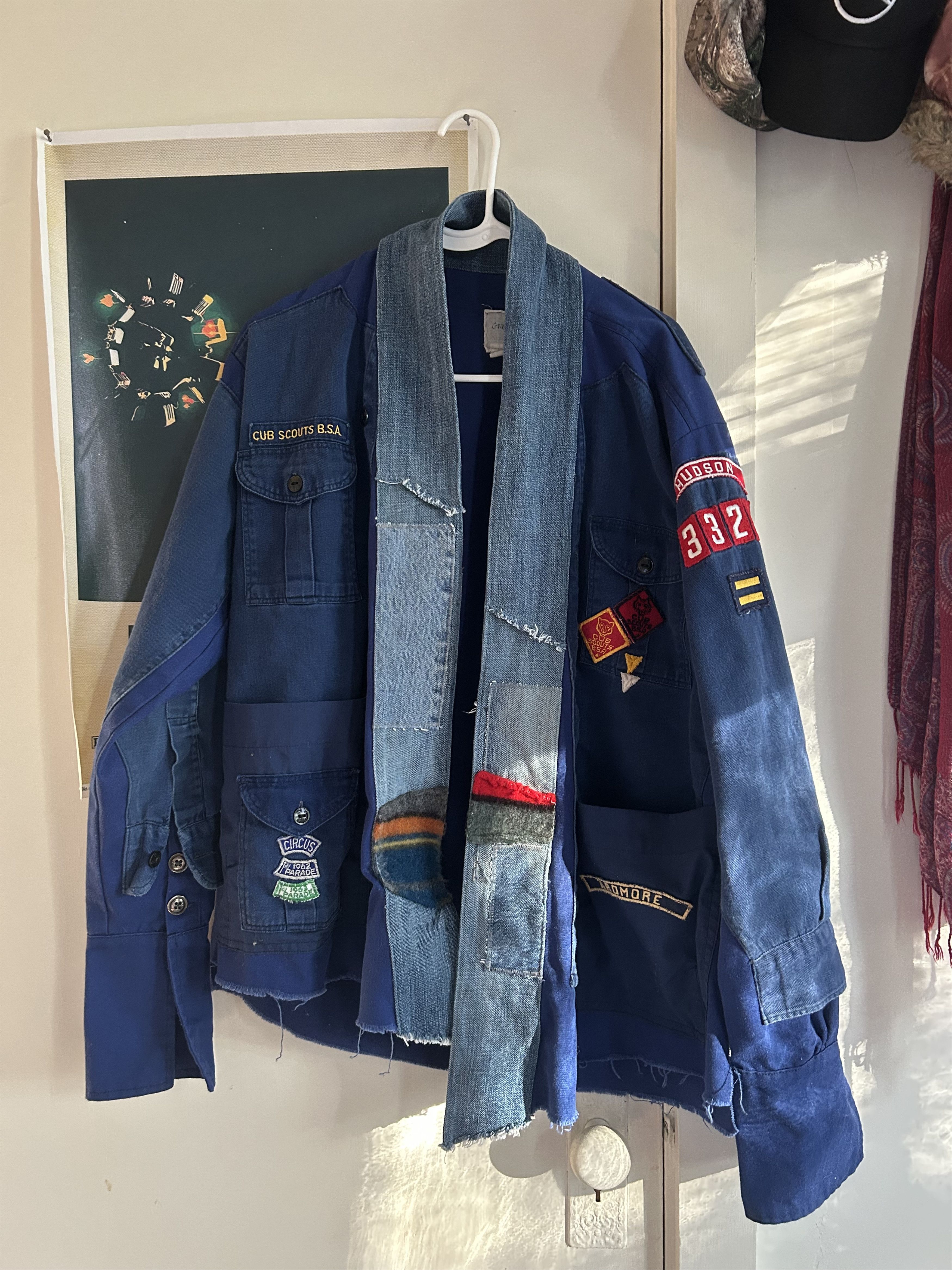 Greg Lauren Greg Lauren 50/50 Hoodie Jacket | Grailed