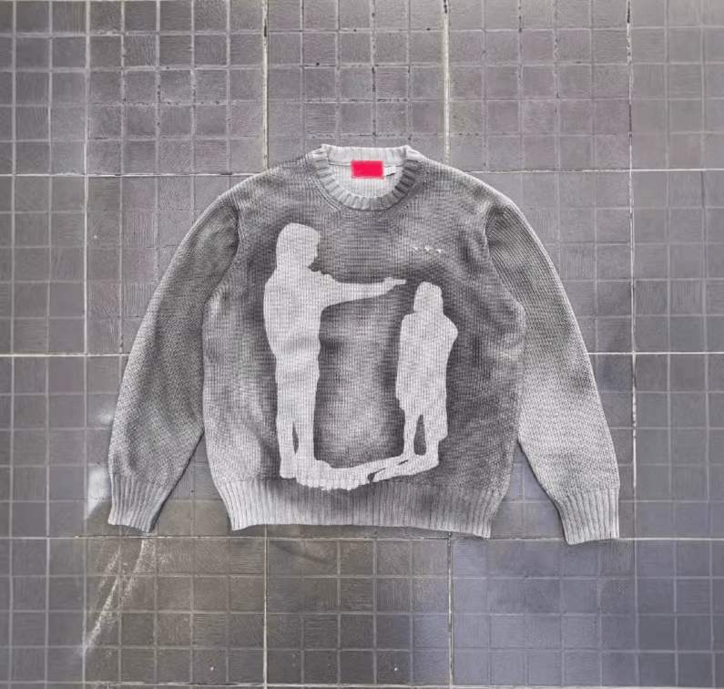 Japanese Brand design pullover long-sleeved sweaters Size US L / EU 52-54 / 3 - 6 Thumbnail