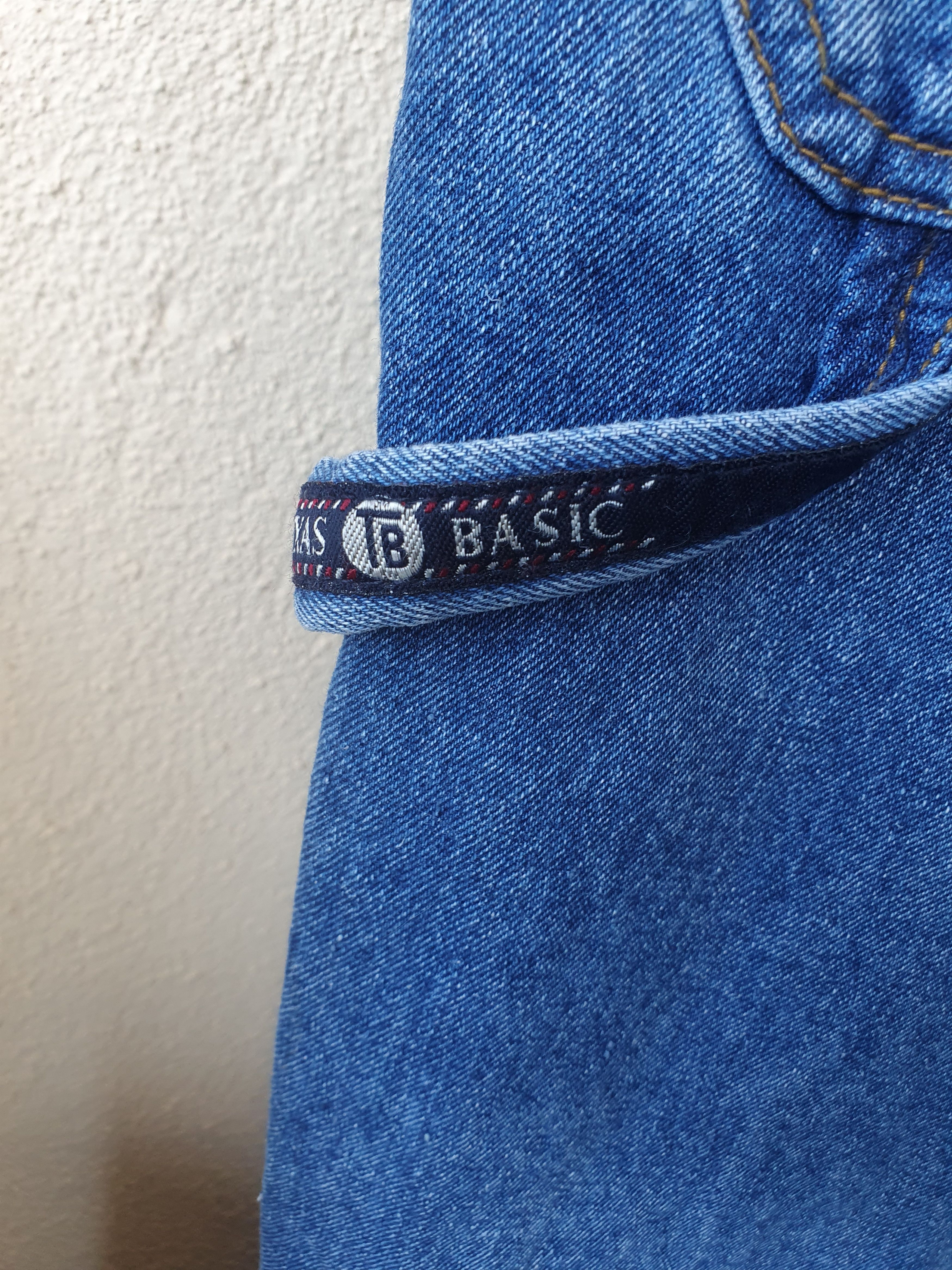 Vintage Texas Basic Authentic Jeanswear Vintage Denim Overall sz S Size US 29 - 13 Thumbnail