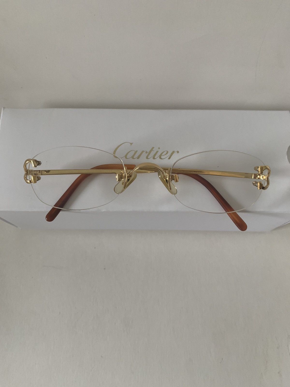 Cartier Cartier C Decor Oval Glasses Size ONE SIZE - 6 Thumbnail