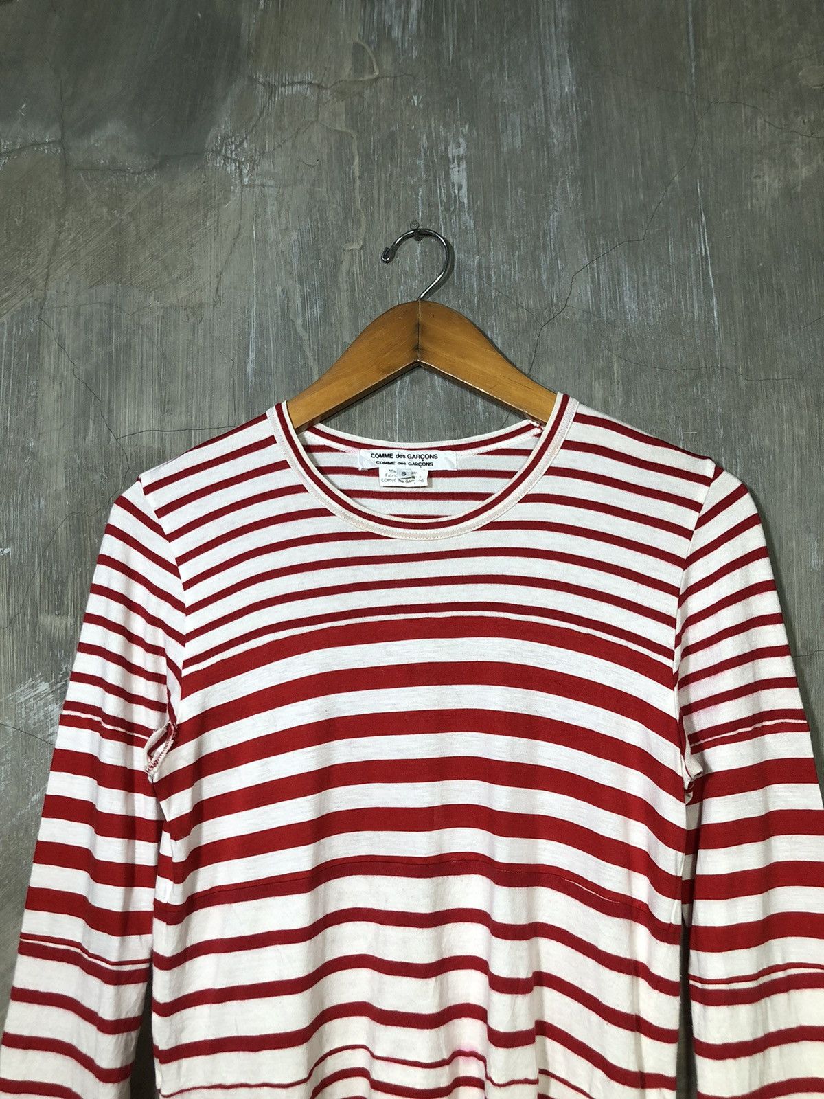 Comme des Garcons Comme Des Garcons CDG Women Longslevee Stripe Size S / US 4 / IT 40 - 2 Thumbnail