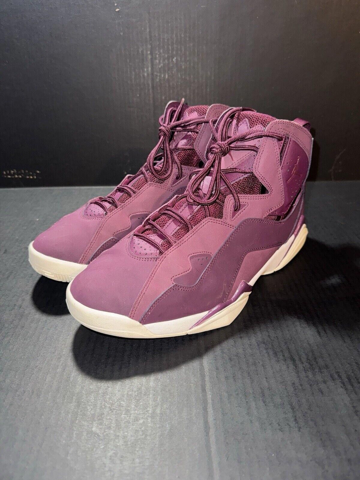 Jordan Brand Nike Air Jordan True Flight Burgundy Bord 342964-625 Sz 11 Size US 11 / EU 44 - 4 Thumbnail