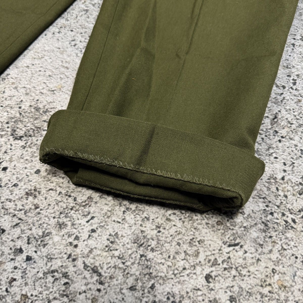 Vintage VINTAGE 1951 US ARMY WOOL FIELD TROUSER PANTS Size US 35 - 11 Thumbnail