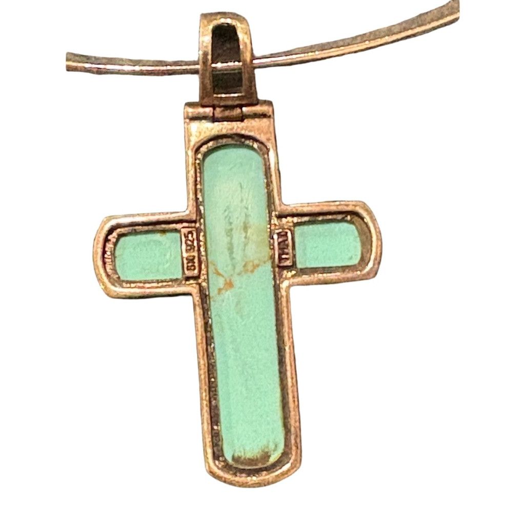 Other Howlite Cross Pendant Necklace Size ONE SIZE - 4 Thumbnail