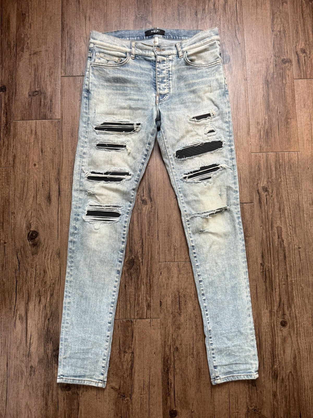 Amiri Amiri MX1 Clay Indigo Size US 32 / EU 48 - 1 Thumbnail
