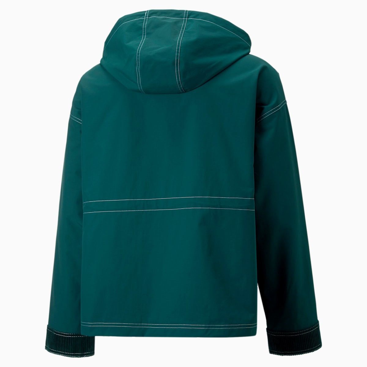 AMI × Puma Puma x Ami Paris Woven Green Varsity Jacket Limited Edition Size S / US 4 / IT 40 - 4 Thumbnail