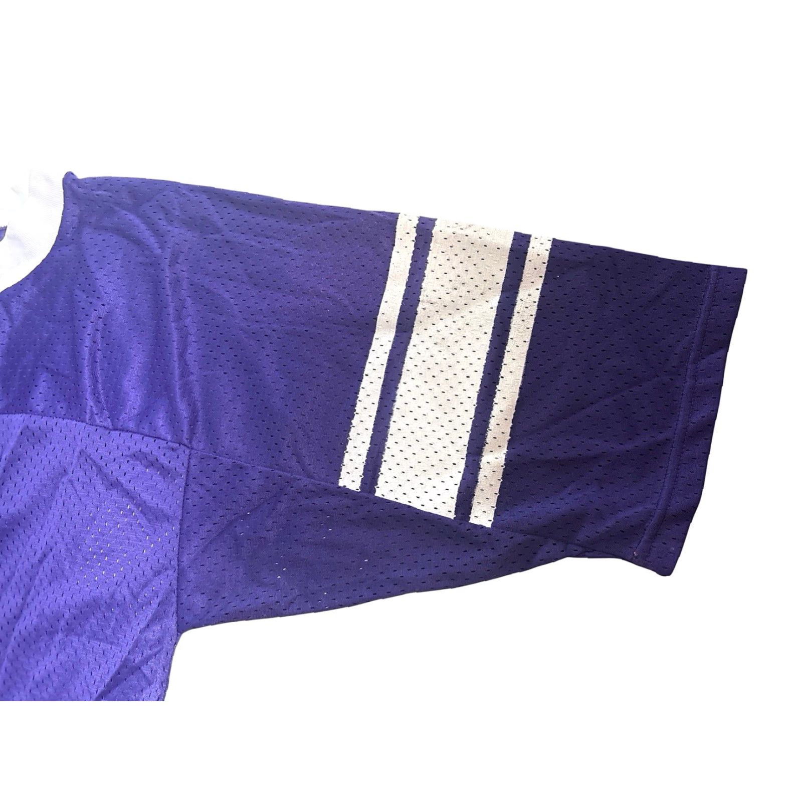 Vintage VINTAGE The General Jersey Shirt Mens S Purple 1980s 80s Deadstock NWOT USA Blue? (Note: Original had purple and white; nylon fabric) Size US S / EU 44-46 / 1 - 4 Thumbnail