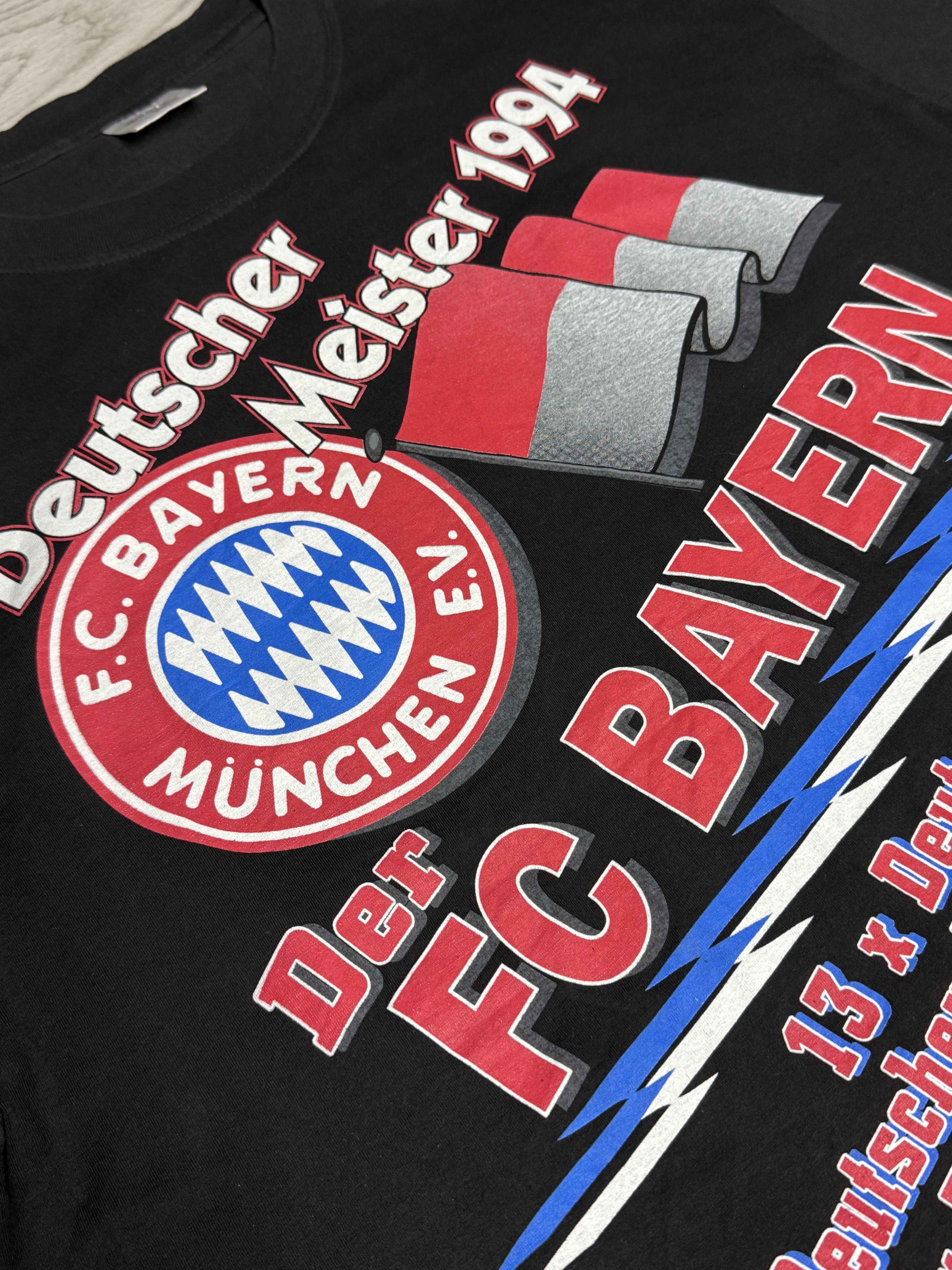 Vintage 1994 FC Bayern Tour tshirt Size US XL / EU 56 / 4 - 3 Thumbnail