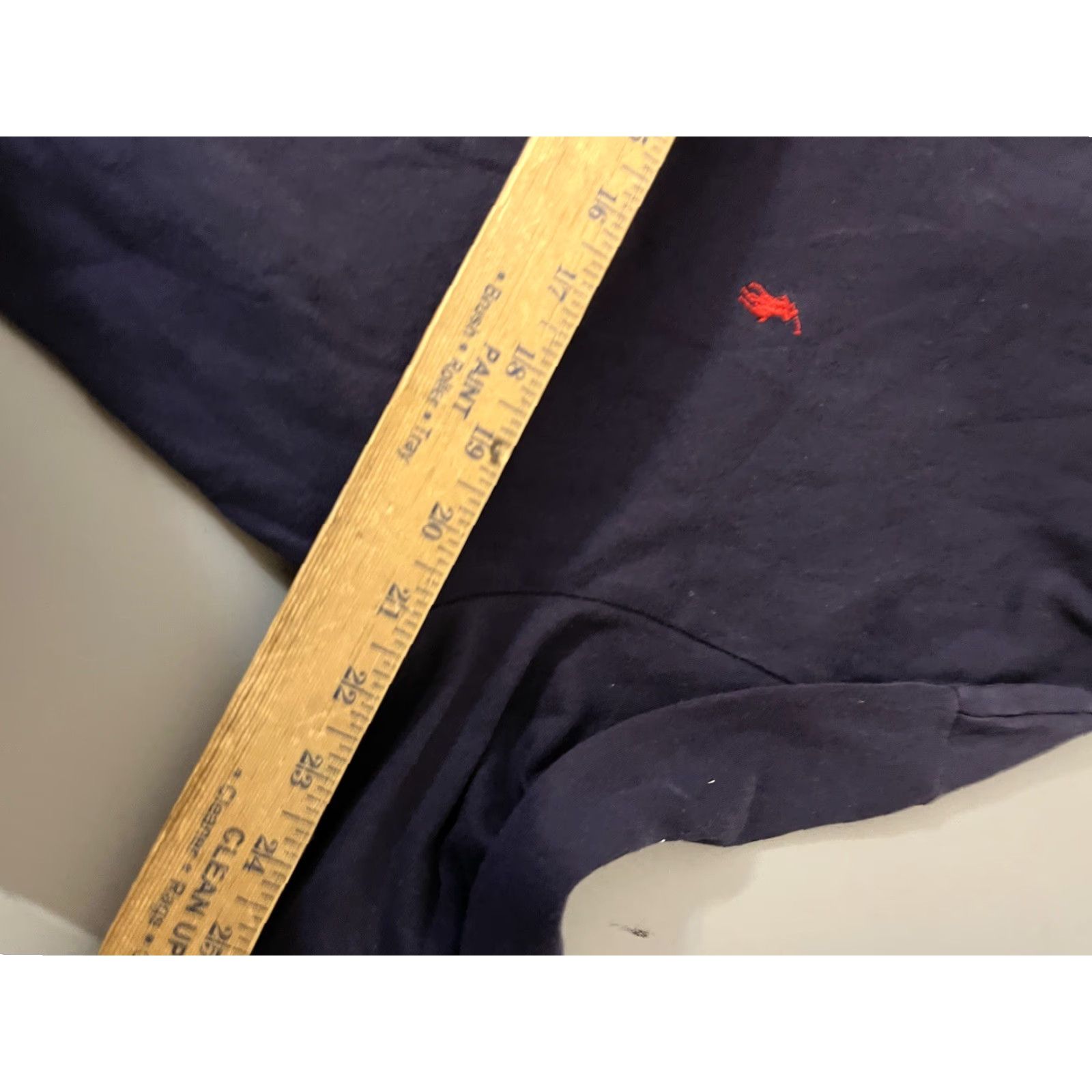 Polo Ralph Lauren Polo Ralph Lauren Shirt Men Vintage Navy Blue Long Sleeve Turtleneck Size L Pullover Size US L / EU 52-54 / 3 - 5 Thumbnail