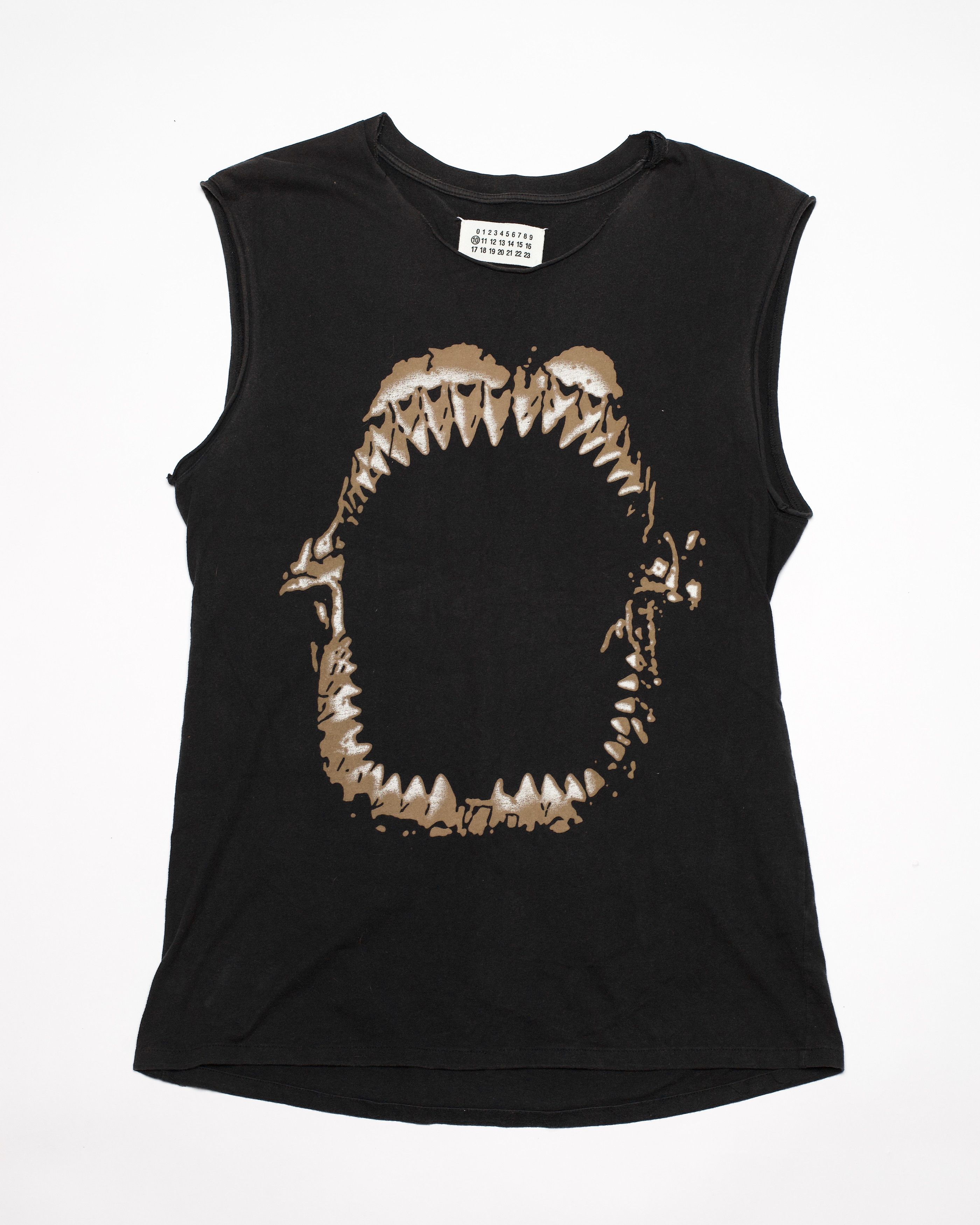 マルジェラ 09SS Artisanal Laser cut tank top マルジェラ 09SS