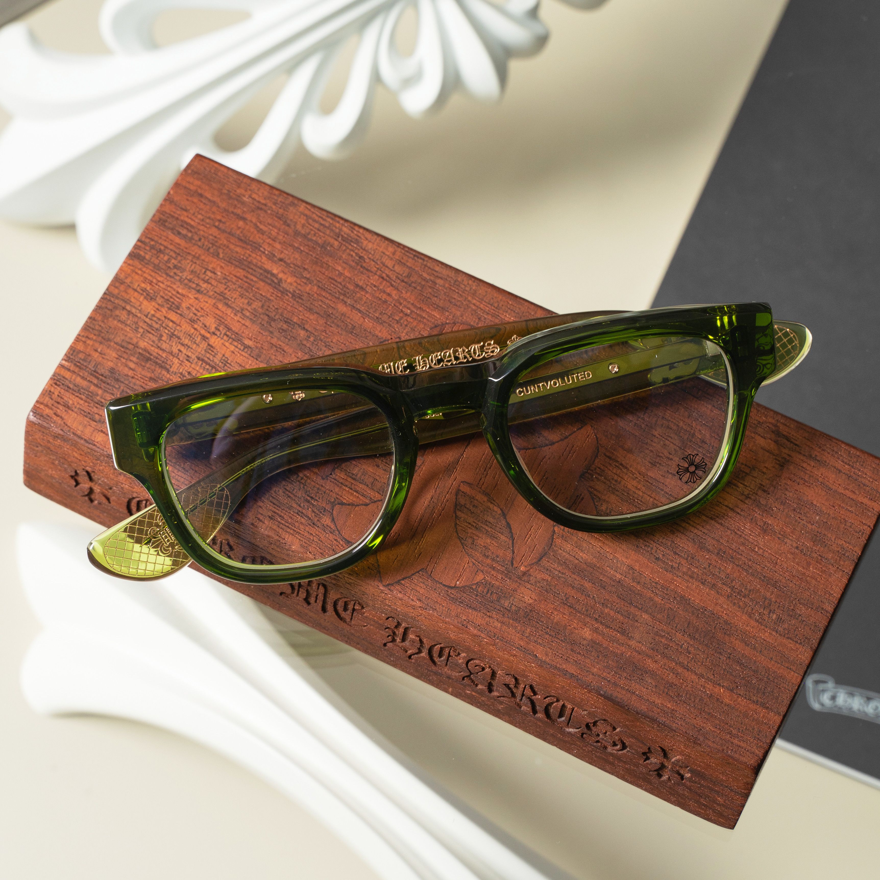 Chrome Hearts CHROME HEARTS CUNTVOLUTED DARK OLIVE Size ONE SIZE - 7 Thumbnail
