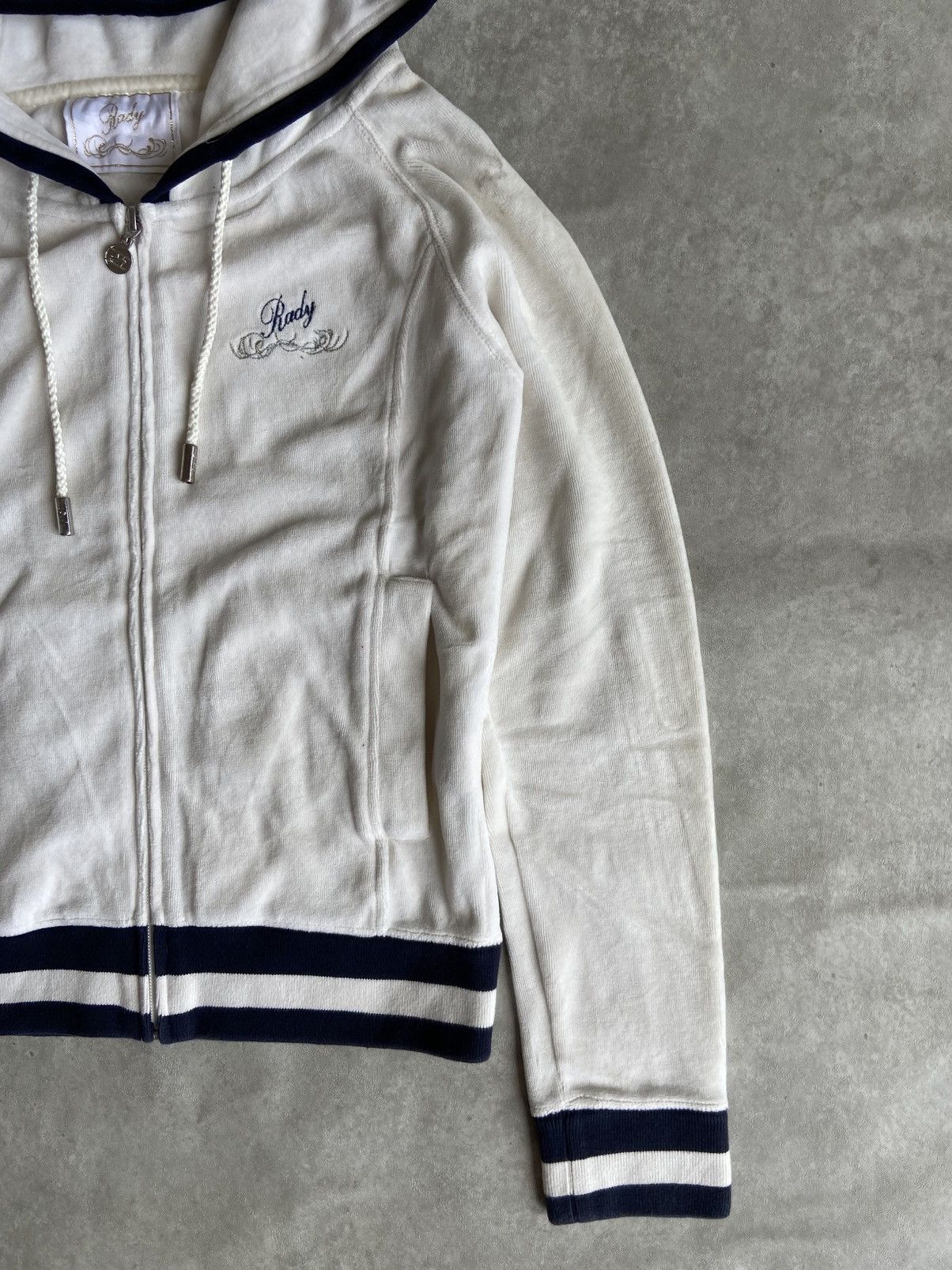 Hysteric Glamour × If Six Was Nine × Le Grande Bleu (L.G.B.) Rady Embroidery Doble Zipper Hoodie i6w9 lgb style Size US S / EU 44-46 / 1 - 4 Thumbnail