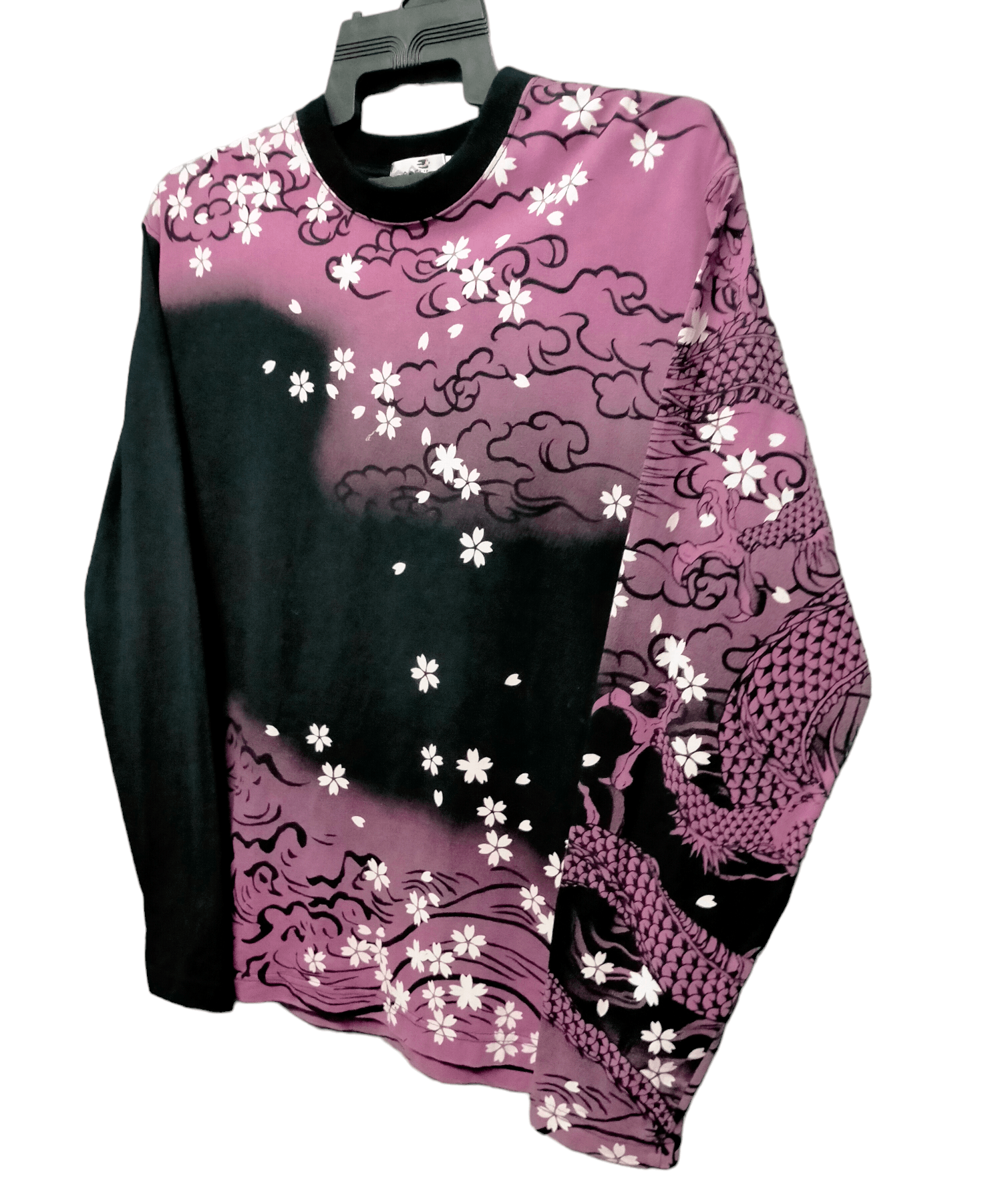 Japanese Brand Karakuri Tamashi Embroiderd Fish koi x Dragon tee Size US L / EU 52-54 / 3 - 10 Thumbnail