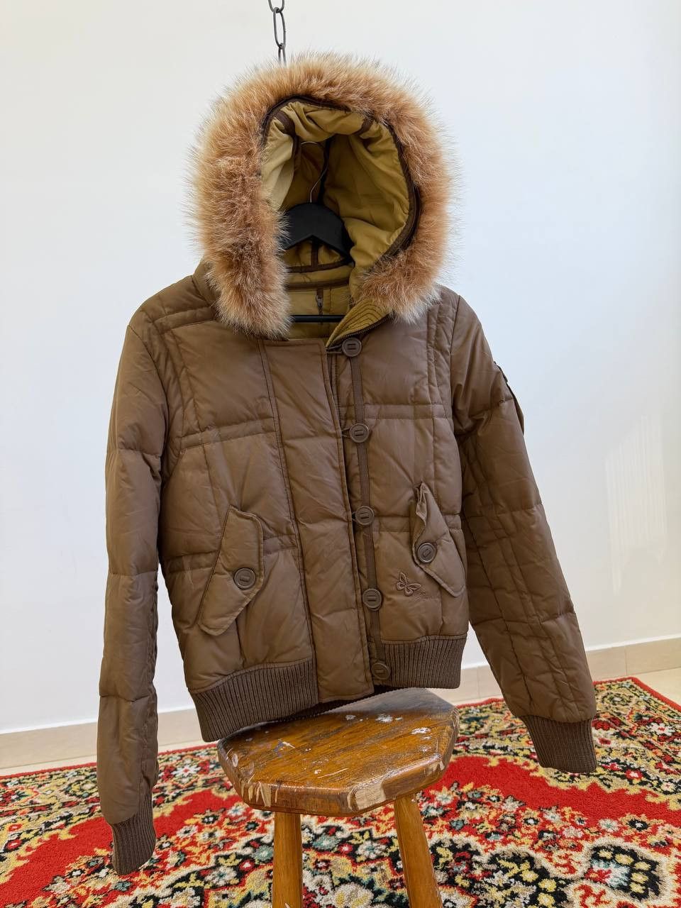 Japanese Brand Avant-Garde Hysteric Glamour Style Retro Fell Fur Jacket Y2K Size S / US 4 / IT 40 - 3 Thumbnail