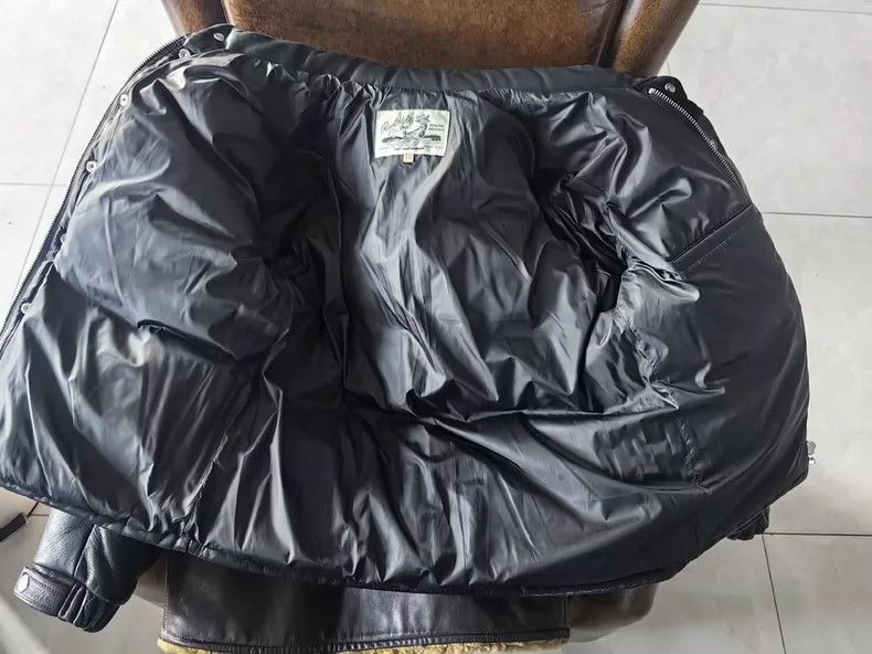 The Real McCoy's The Real McCoys Size40 Deerhide Down Jacket Size US M / EU 48-50 / 2 - 8 Thumbnail