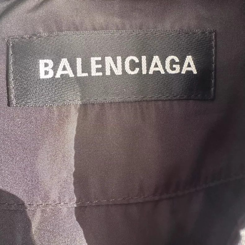 Balenciaga Balenciaga Logo Print Coach Jacket-2506 Size US S / EU 44-46 / 1 - 5 Thumbnail