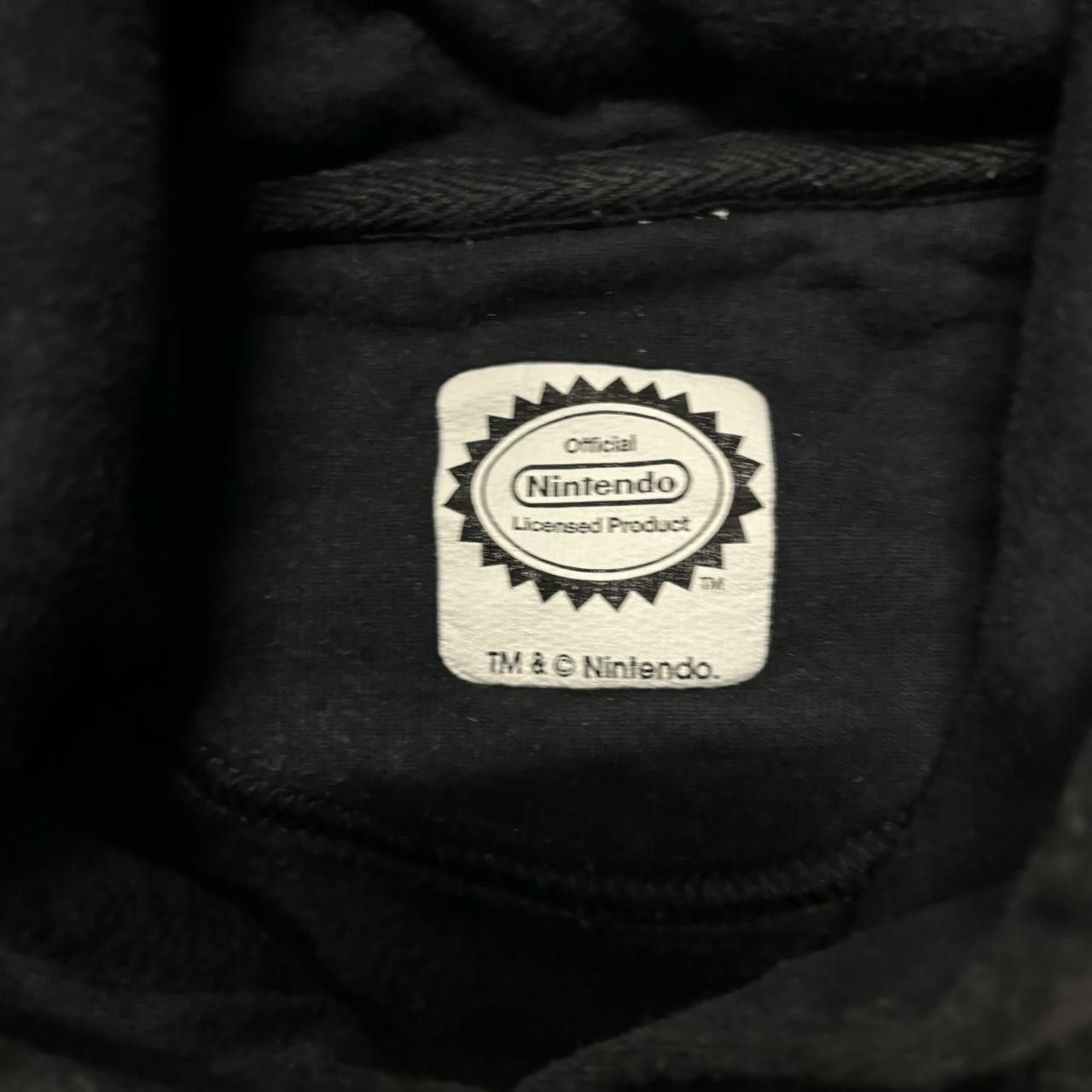 Nintendo × Vintage Crazy Vintage Y2K/2000s Grunge Super Mario Ghost Gamer Scene Hoodie! Size US L / EU 52-54 / 3 - 8 Thumbnail