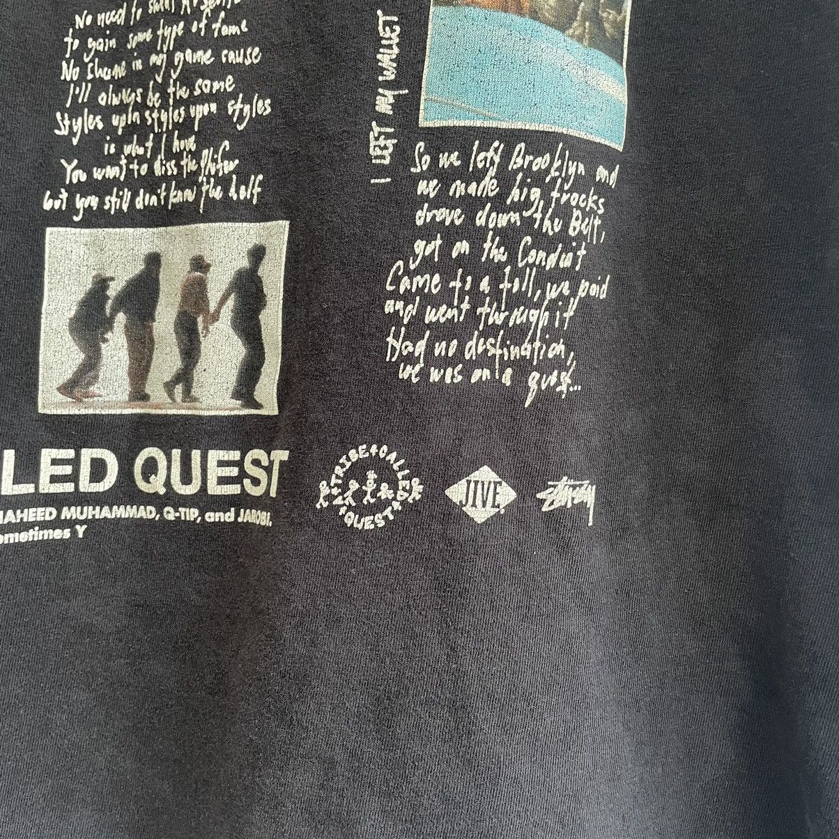 Rap Tees Stussy X ATCQ a tribe called quest tee Size US M / EU 48-50 / 2 - 6 Thumbnail