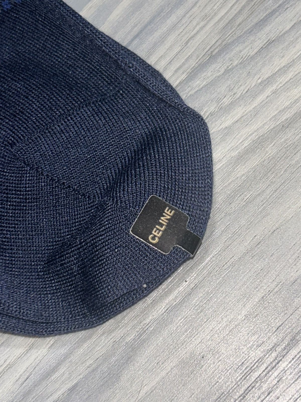 Celine Celine Navy Blue Men’s Dress Socks Size ONE SIZE - 5 Thumbnail