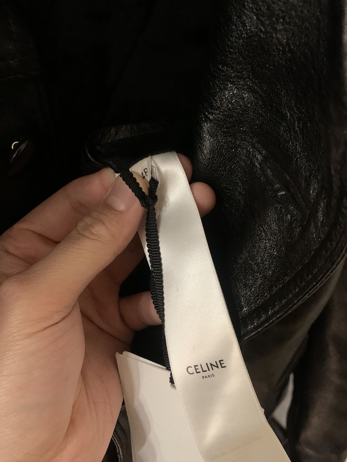 Celine Celine 2024FW Waxed Lambskin Trucker jacket Size US M / EU 48-50 / 2 - 3 Thumbnail