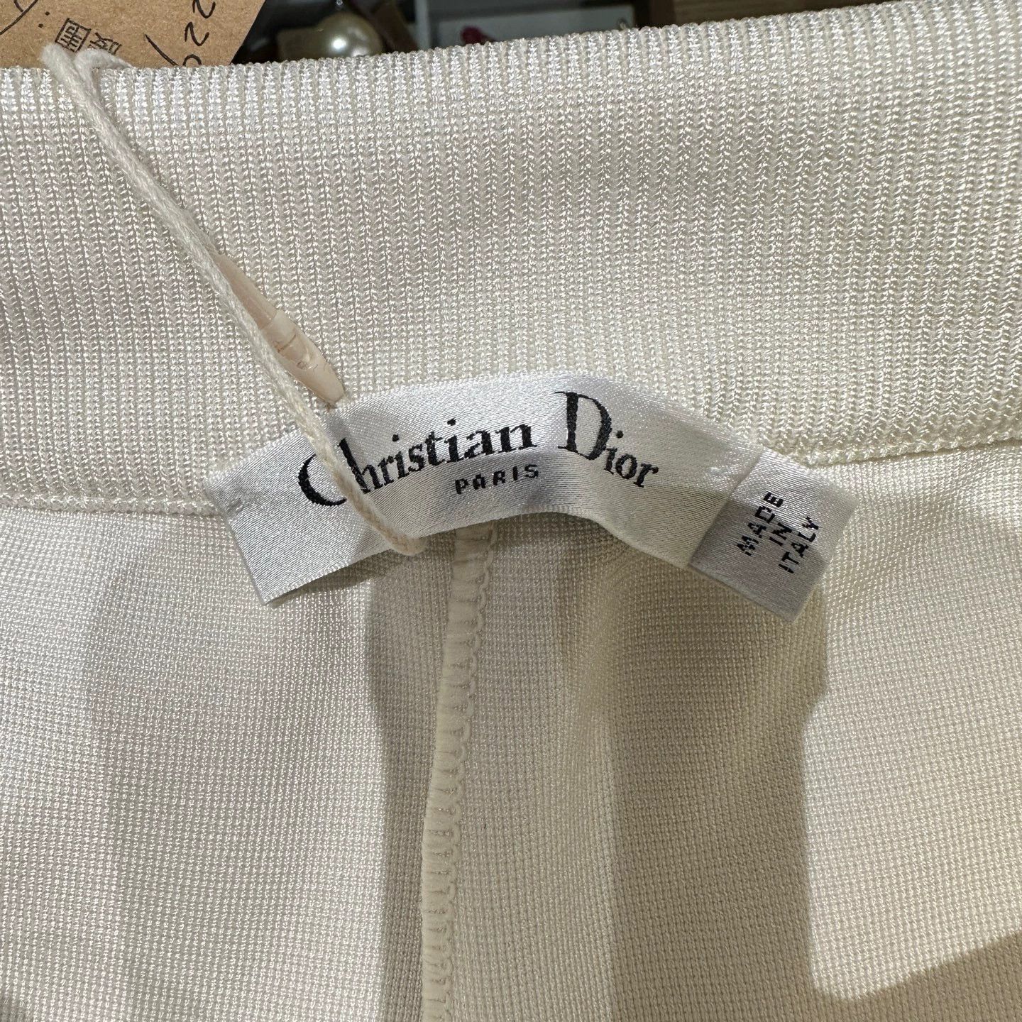 Christian Dior Monsieur DIOR 25SS waterfall stripe letter wide-leg pants 36 Size 26" / US 2 / IT 38 - 3 Thumbnail