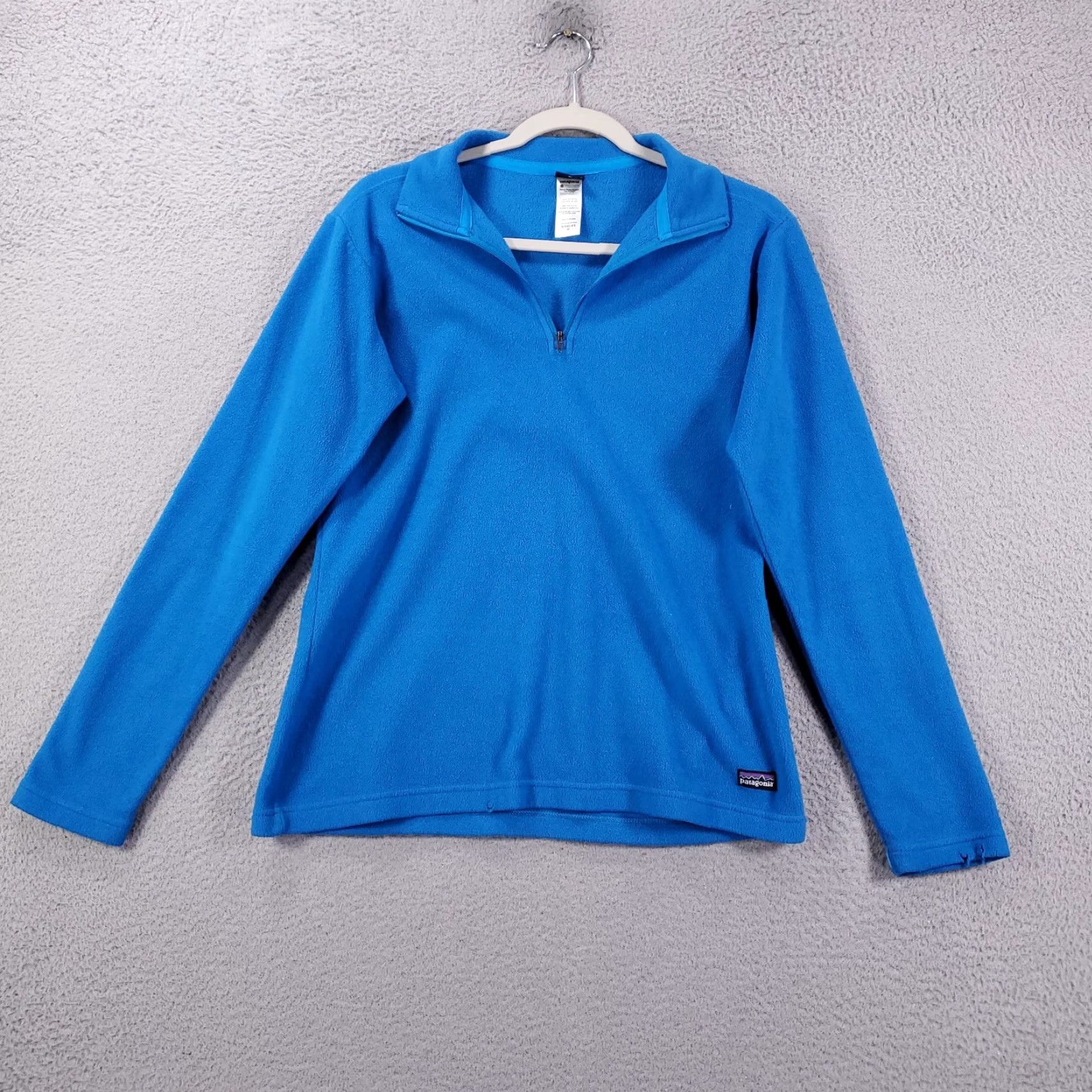 Patagonia Patagonia Sweatshirt Womens M Blue 1/4 Zip Lightweight Fleece Size M / US 6-8 / IT 42-44 - 2 Thumbnail