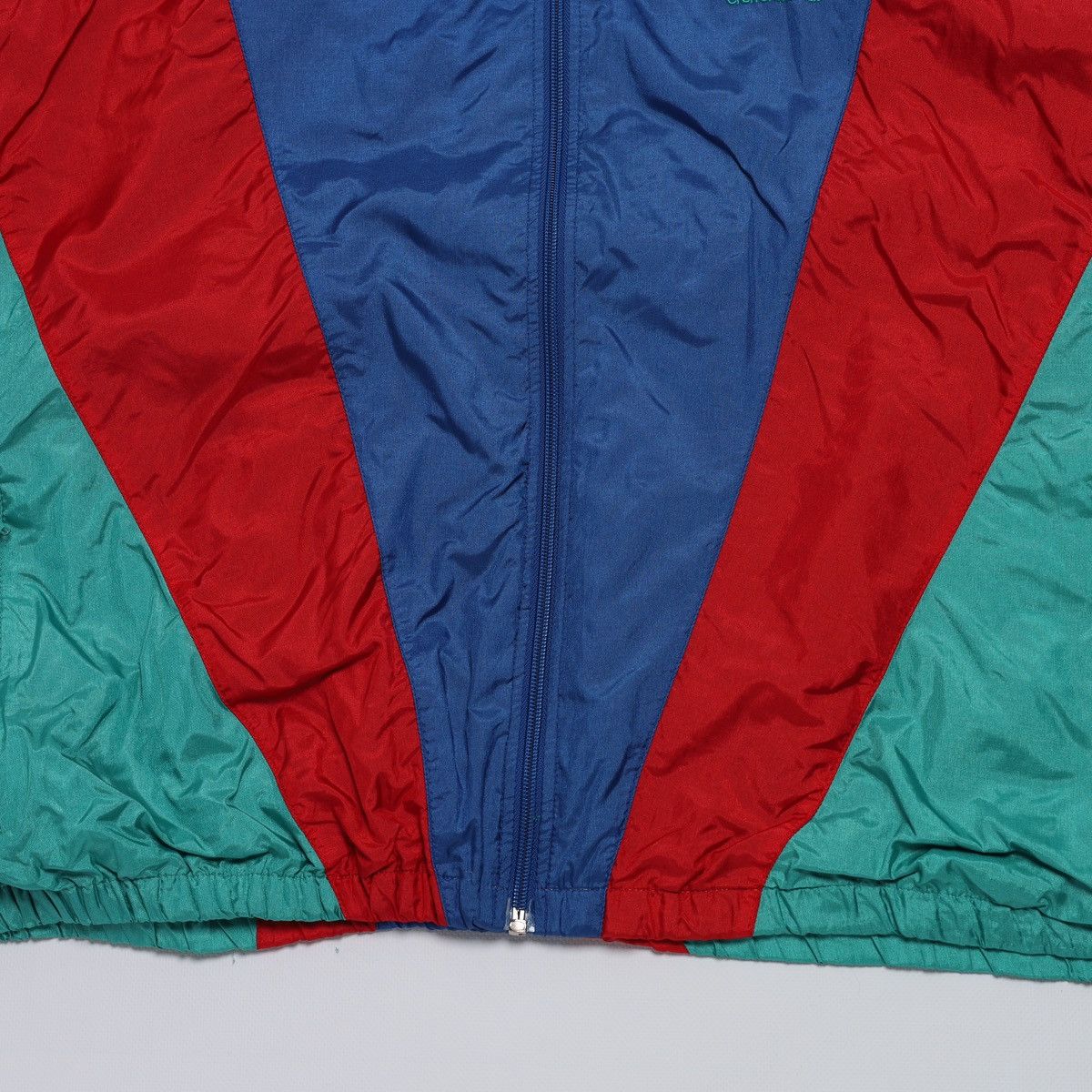 Adidas Vintage Adidas Zip Track Top Jacket Red Green Blue 90s Size US L / EU 52-54 / 3 - 5 Thumbnail