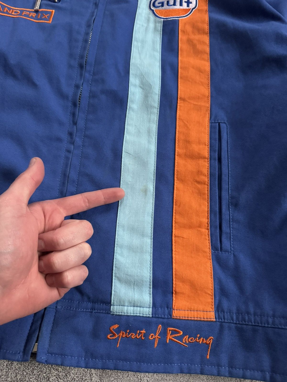 Tag Heuer Tag Heuer XL Grand prix racing formula 1 jacket bomber Size US XL / EU 56 / 4 - 8 Thumbnail