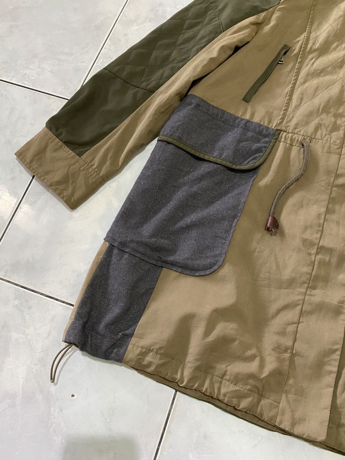 Japanese Brand Fur Us N Them Utility Hooded Colorblock Outdoor Military Size US XL / EU 56 / 4 - 6 Thumbnail