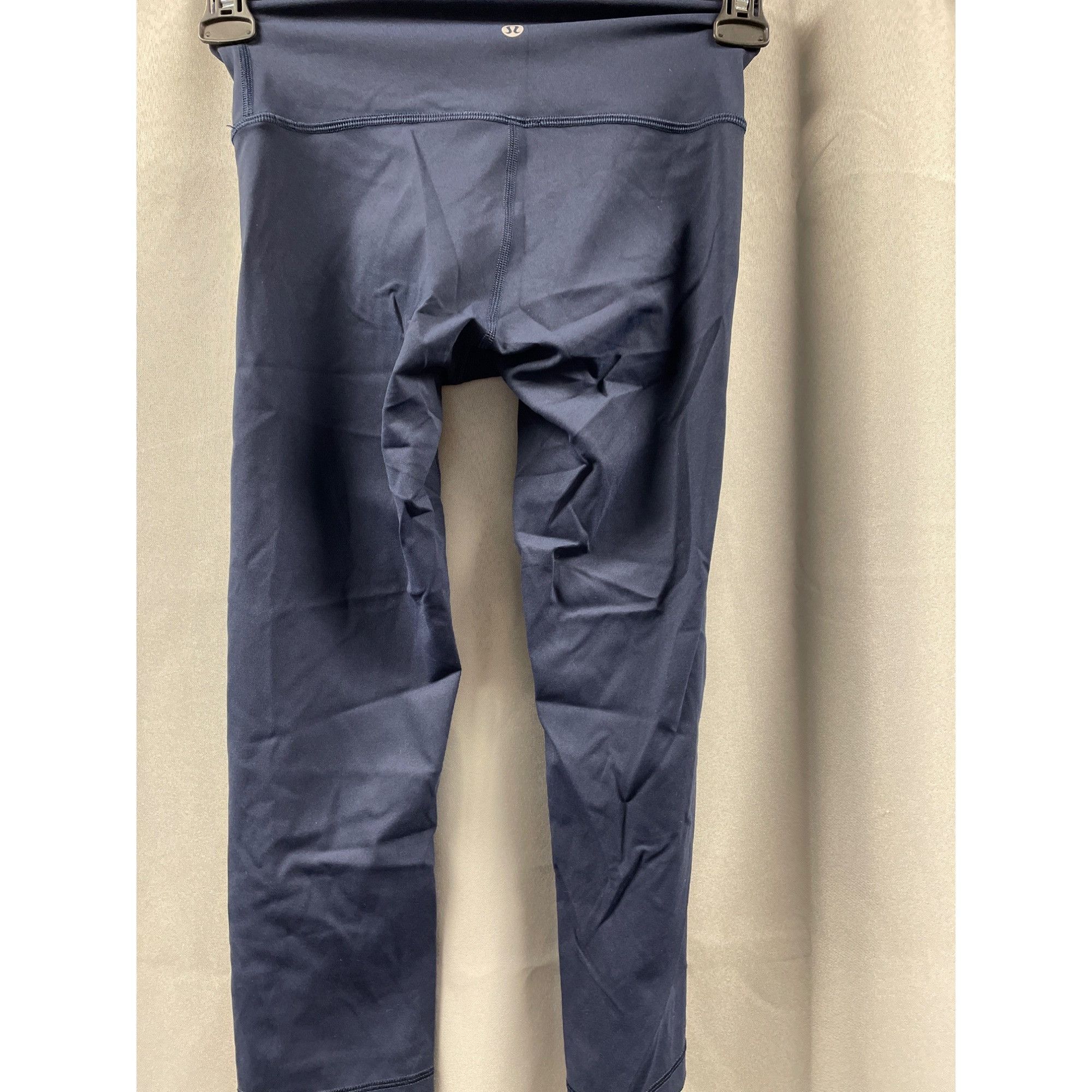 Lululemon Lululemon Women's Blue Cropped Stretch Pants/ Leggings Size Size 27" / US 4 / IT 40 - 2 Thumbnail