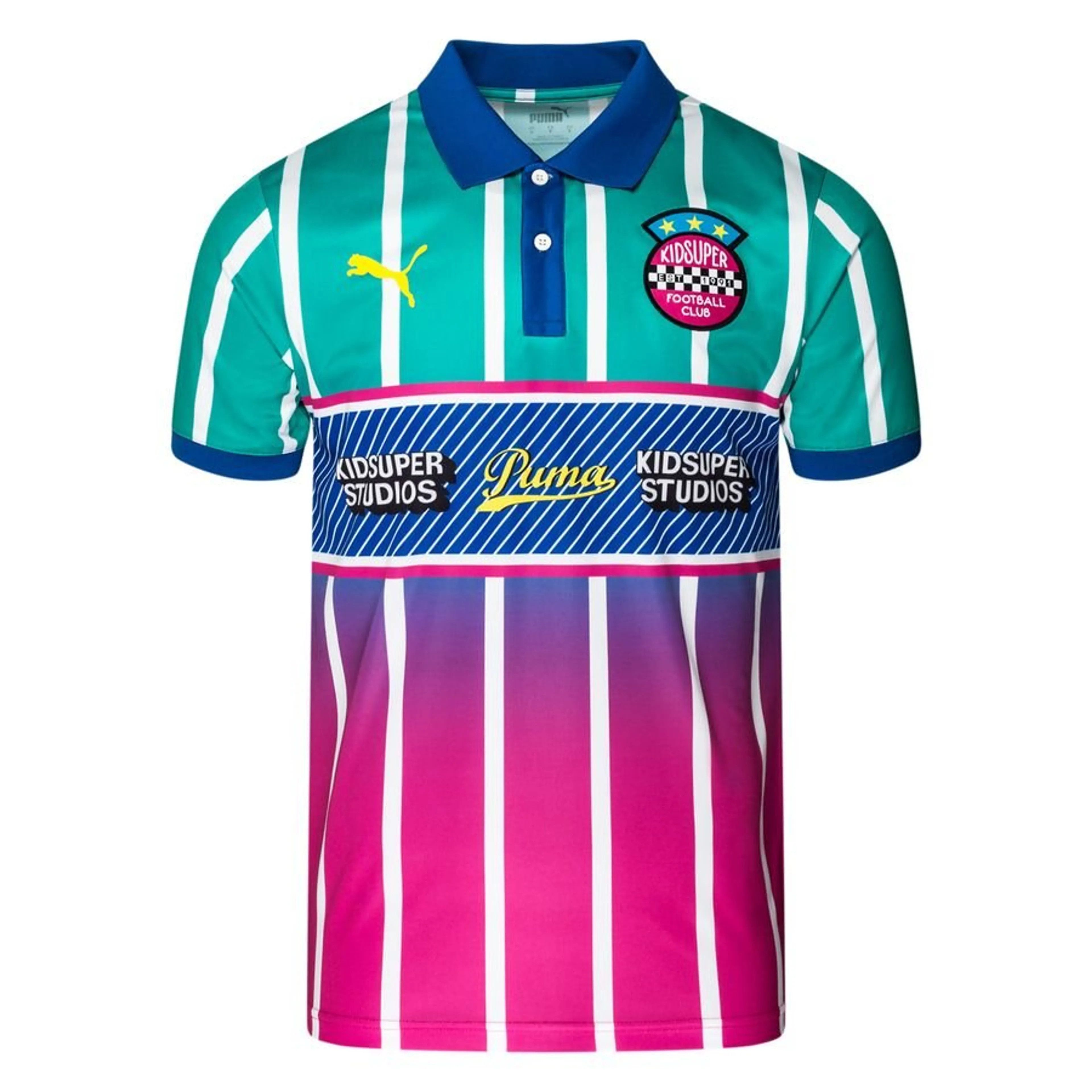 KidSuper × Puma Puma x KidSuper Jersey - Spectra Green Size US L / EU 52-54 / 3 - 1 Thumbnail