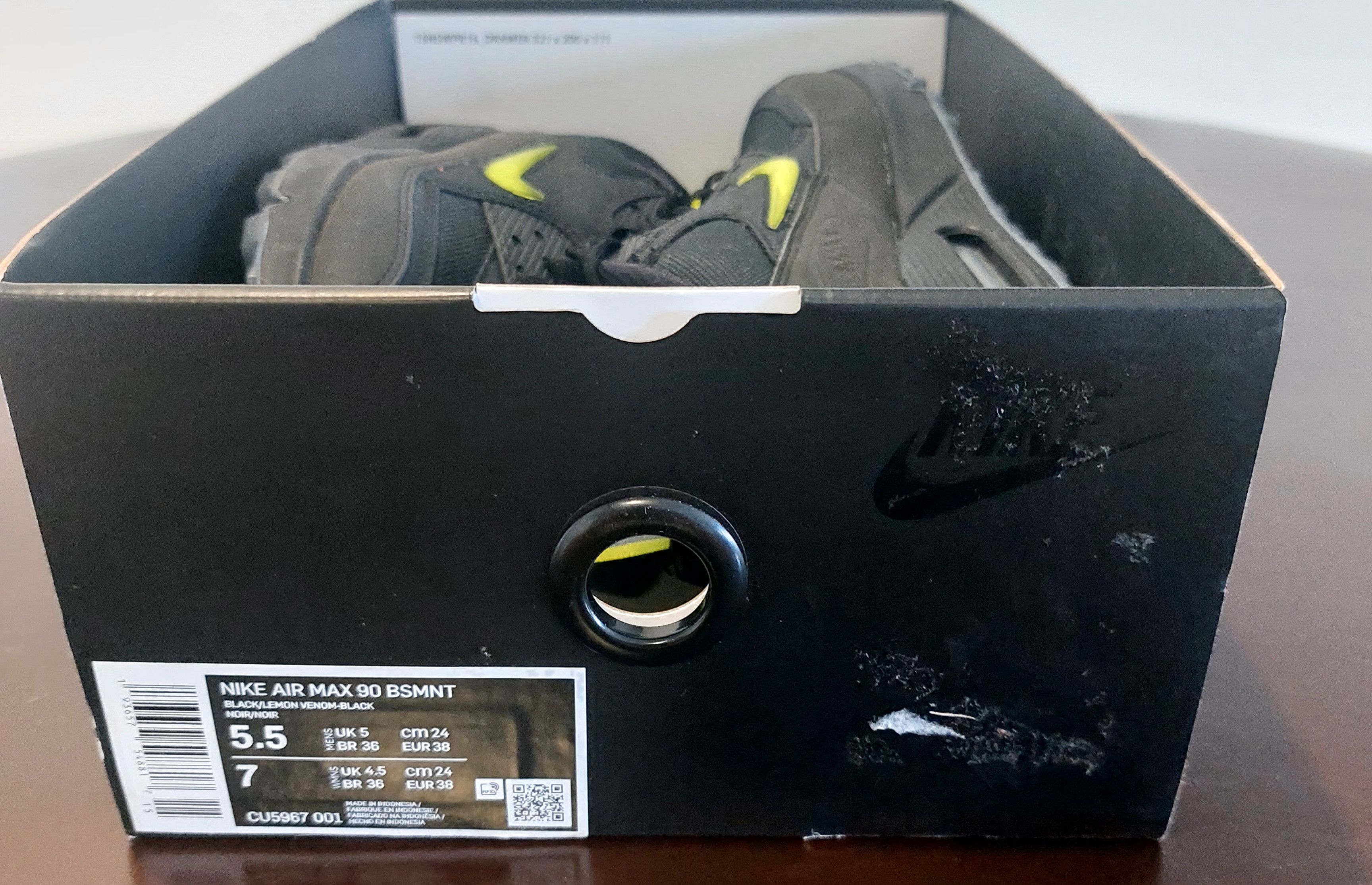 Nike Nike Air Max 90 x The Basement Manchester Size US 5.5 / EU 38 - 5 Thumbnail