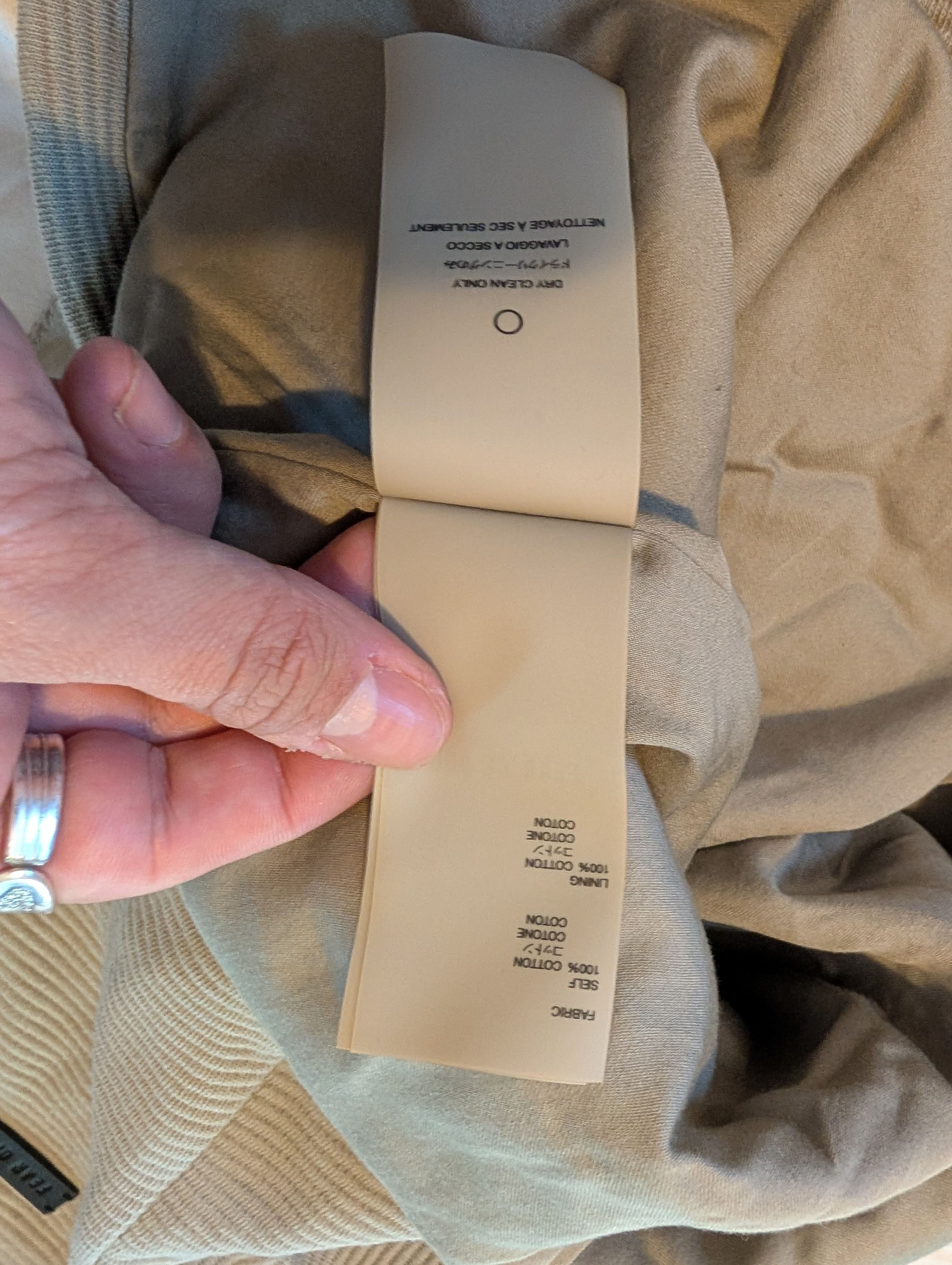 Fear of God Fear of God 8th Collection Ribbed Tank Size US M / EU 48-50 / 2 - 6 Thumbnail