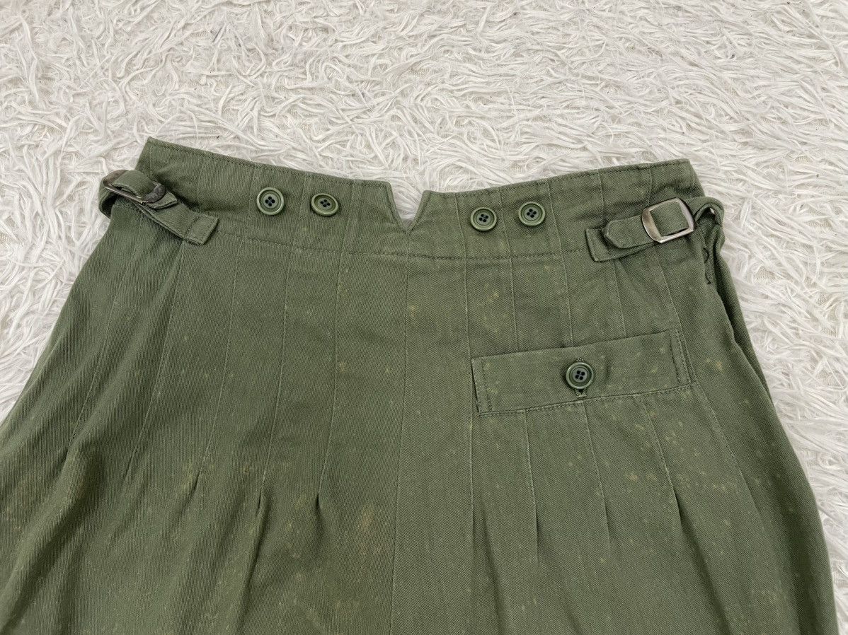 Yohji Yamamoto Vtg Y's Yohji Yanamoto Green Army Pant Size US 26 / EU 42 - 12 Thumbnail