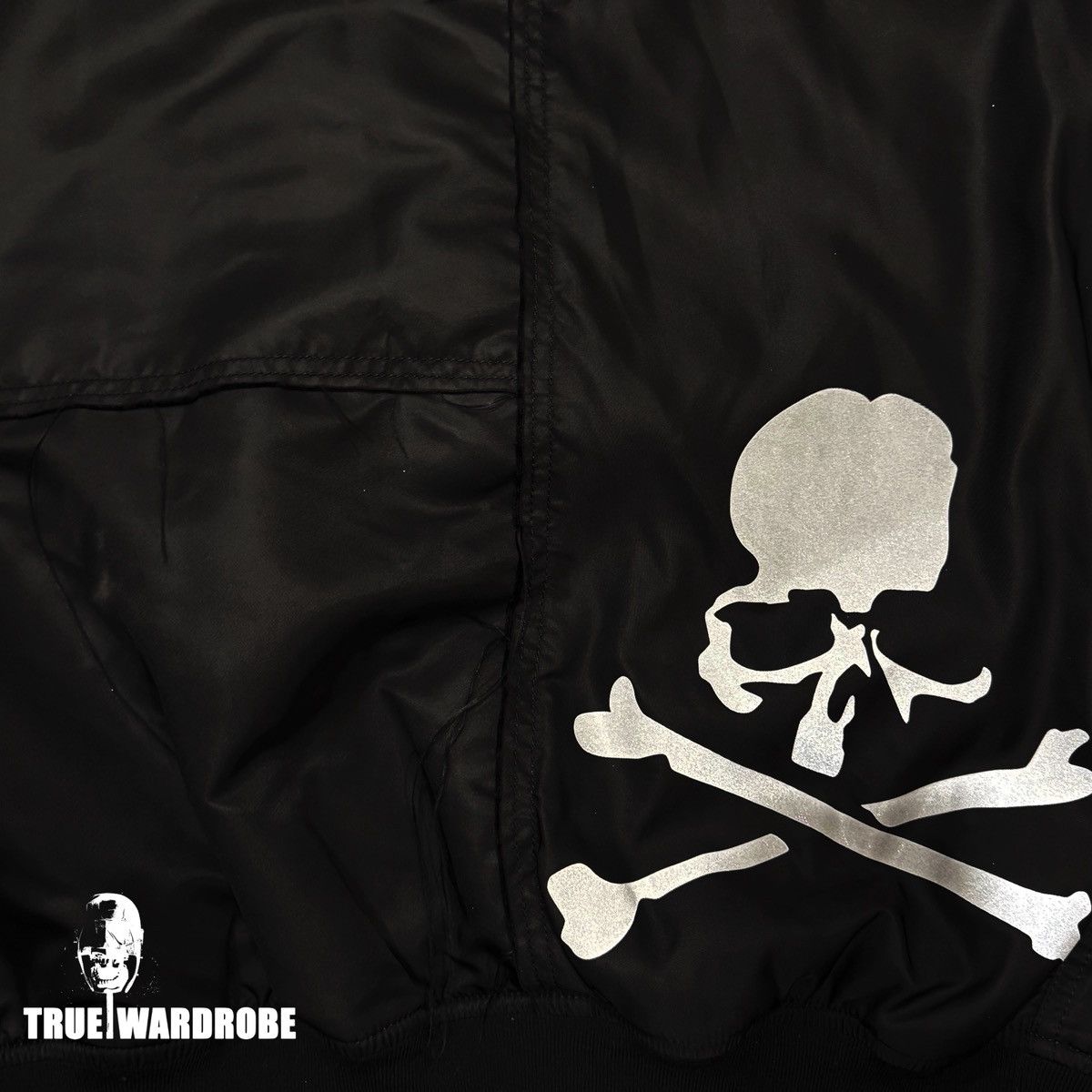 Alpha Industries × Mastermind Japan Mastermind x Alpha Industries MA-1 Flight Skull Bomber Skull Size US M / EU 48-50 / 2 - 4 Thumbnail