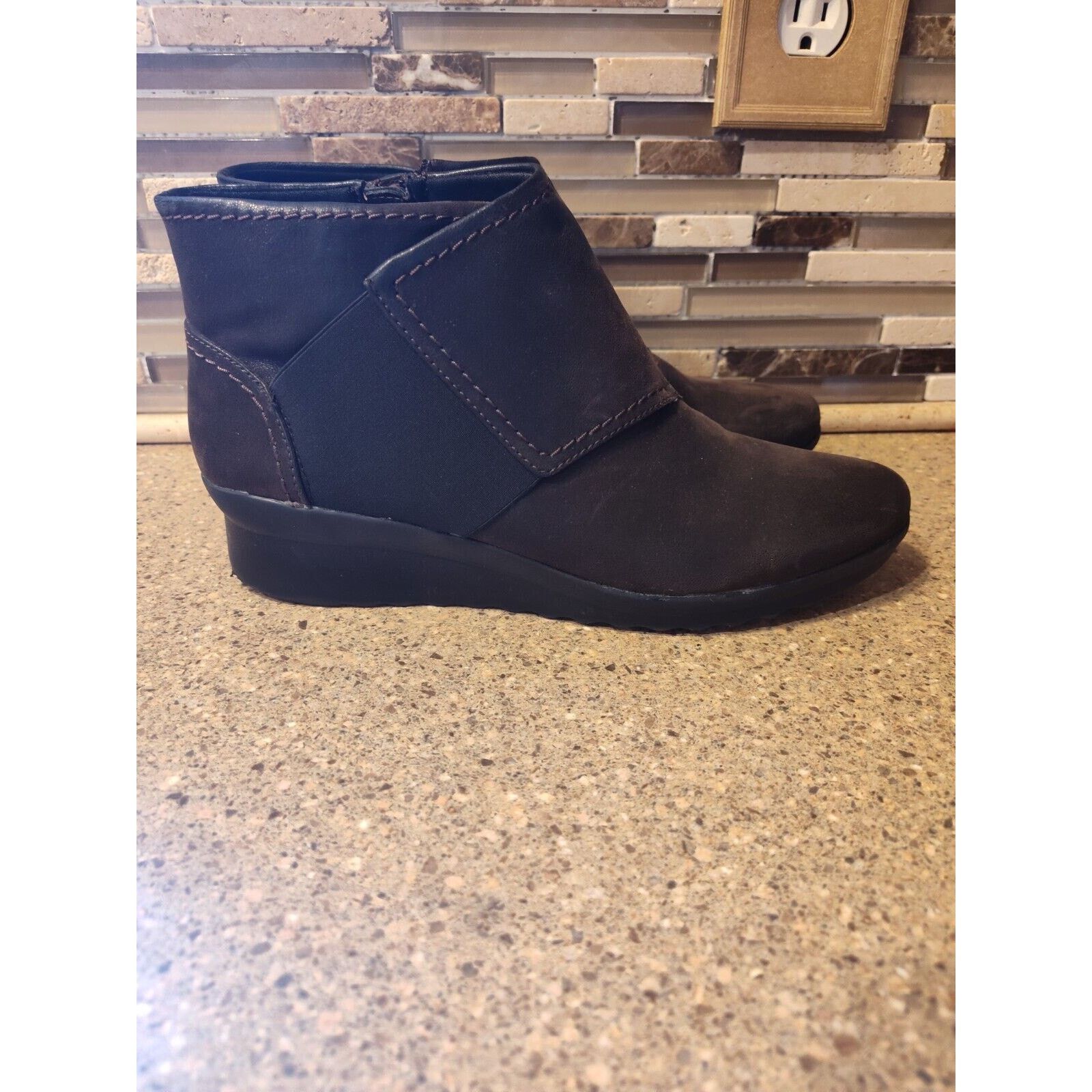 Clarks CLARKS Cloudsteppers Caddell Rush Boots US 9 M Brown Size US 9 / IT 39 - 6 Thumbnail