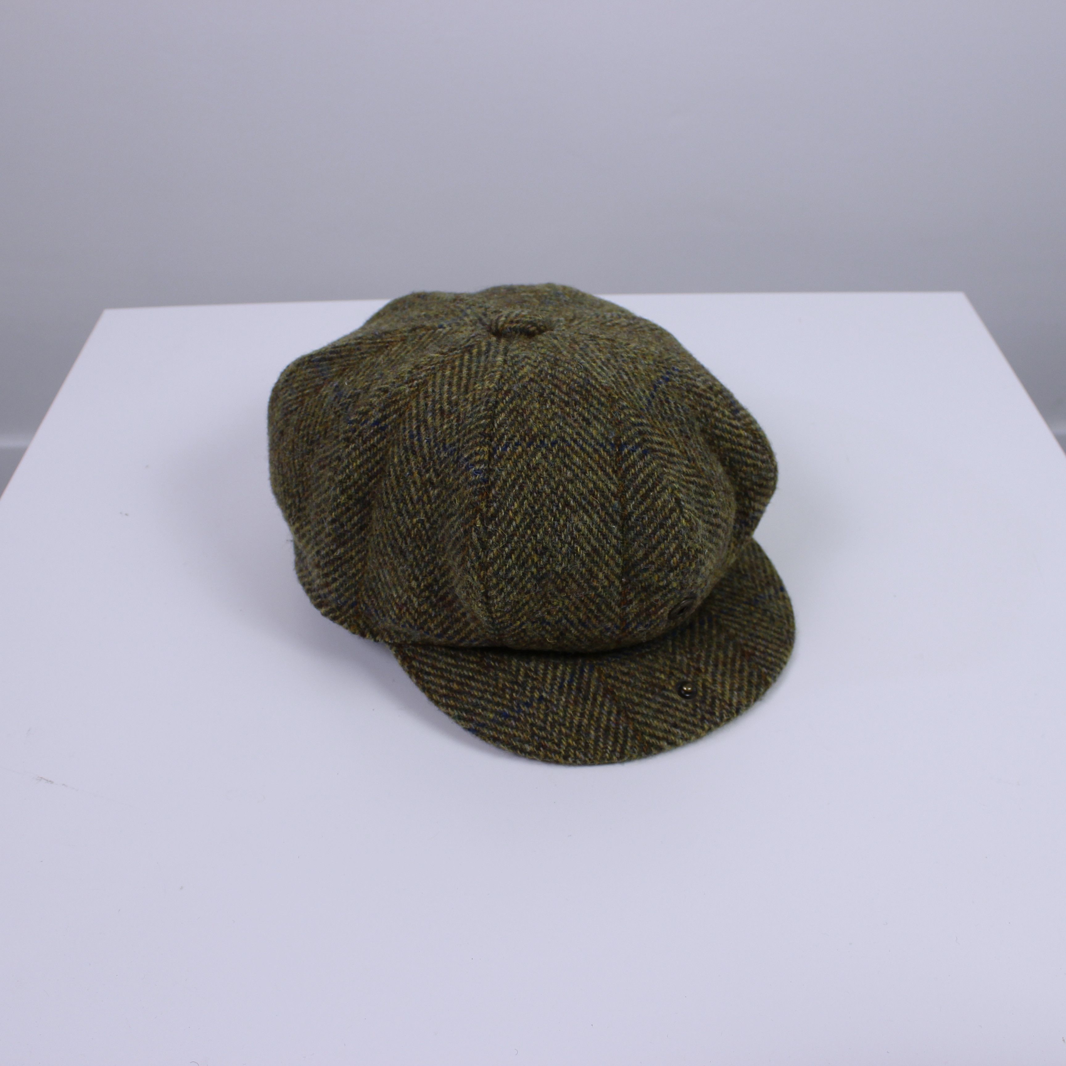 Harris Tweed Harris Tweed wool Flat Cap Hat Newsboy England Size ONE SIZE - 10 Thumbnail