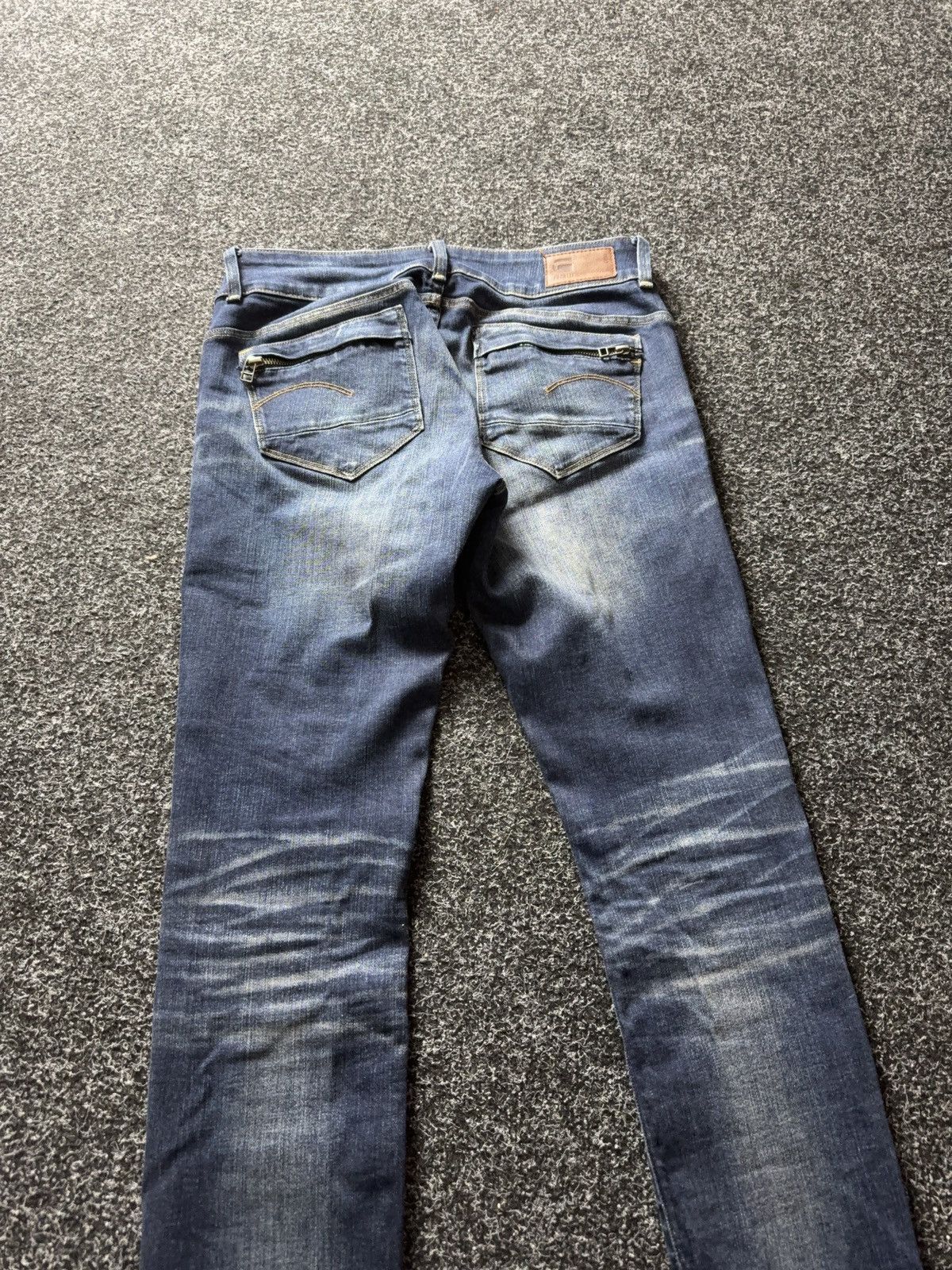 G-Star Y2K G-Star RAW Midge Cody Mid Skinny Jeans Distressed Wash Size 28" / US 6 / IT 42 - 17 Thumbnail
