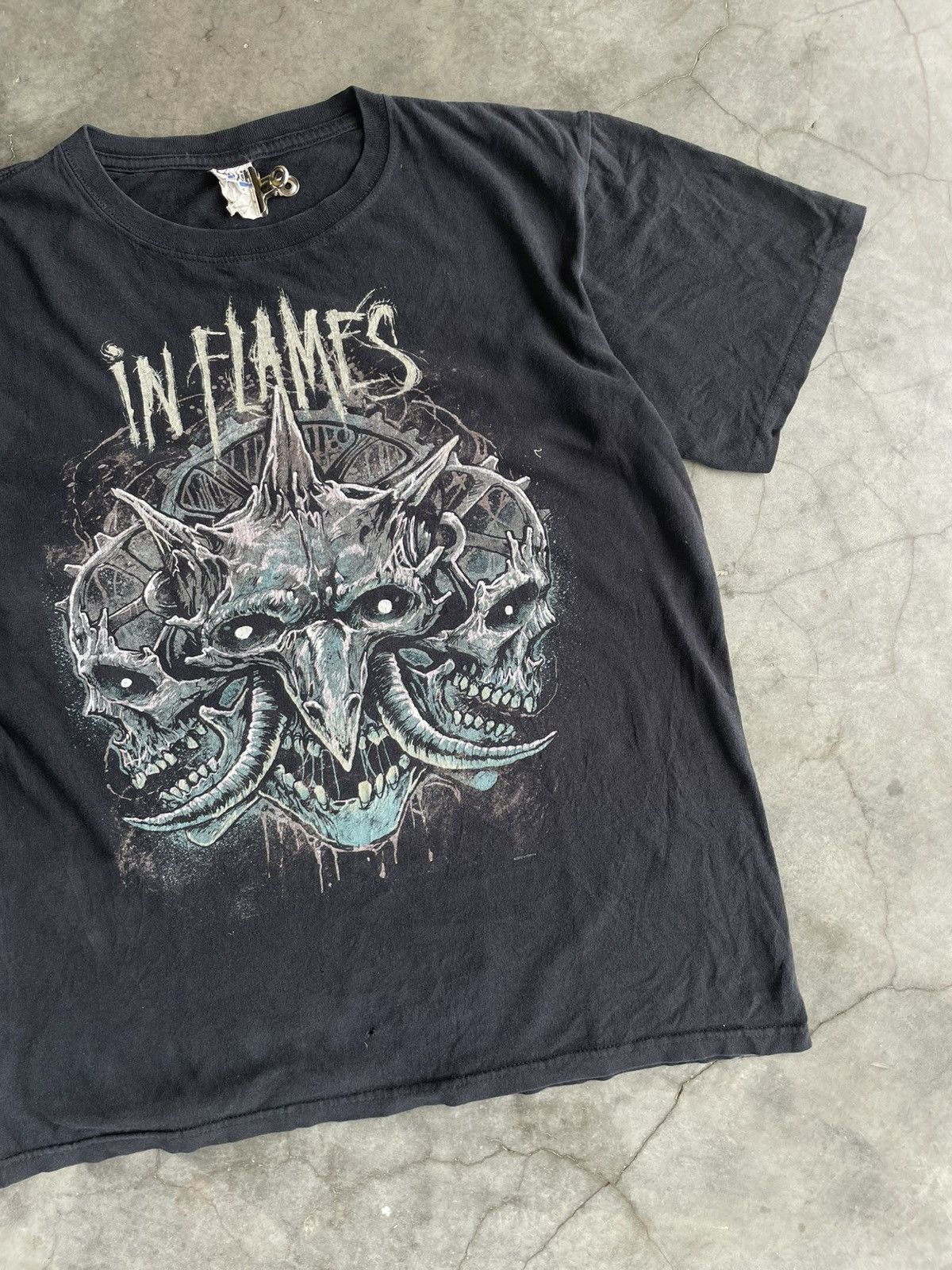Band Tees VTG 00s In Flames Triple Jester Size US M / EU 48-50 / 2 - 3 Thumbnail