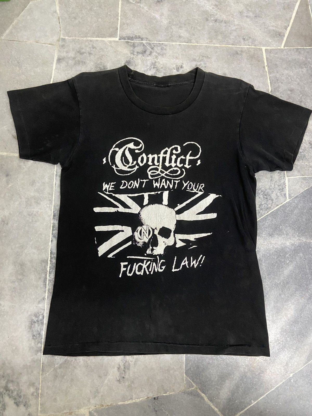 Band Tees Vintage Conflict Hardcore Punk rock band Tee Size US S / EU 44-46 / 1 - 6 Thumbnail