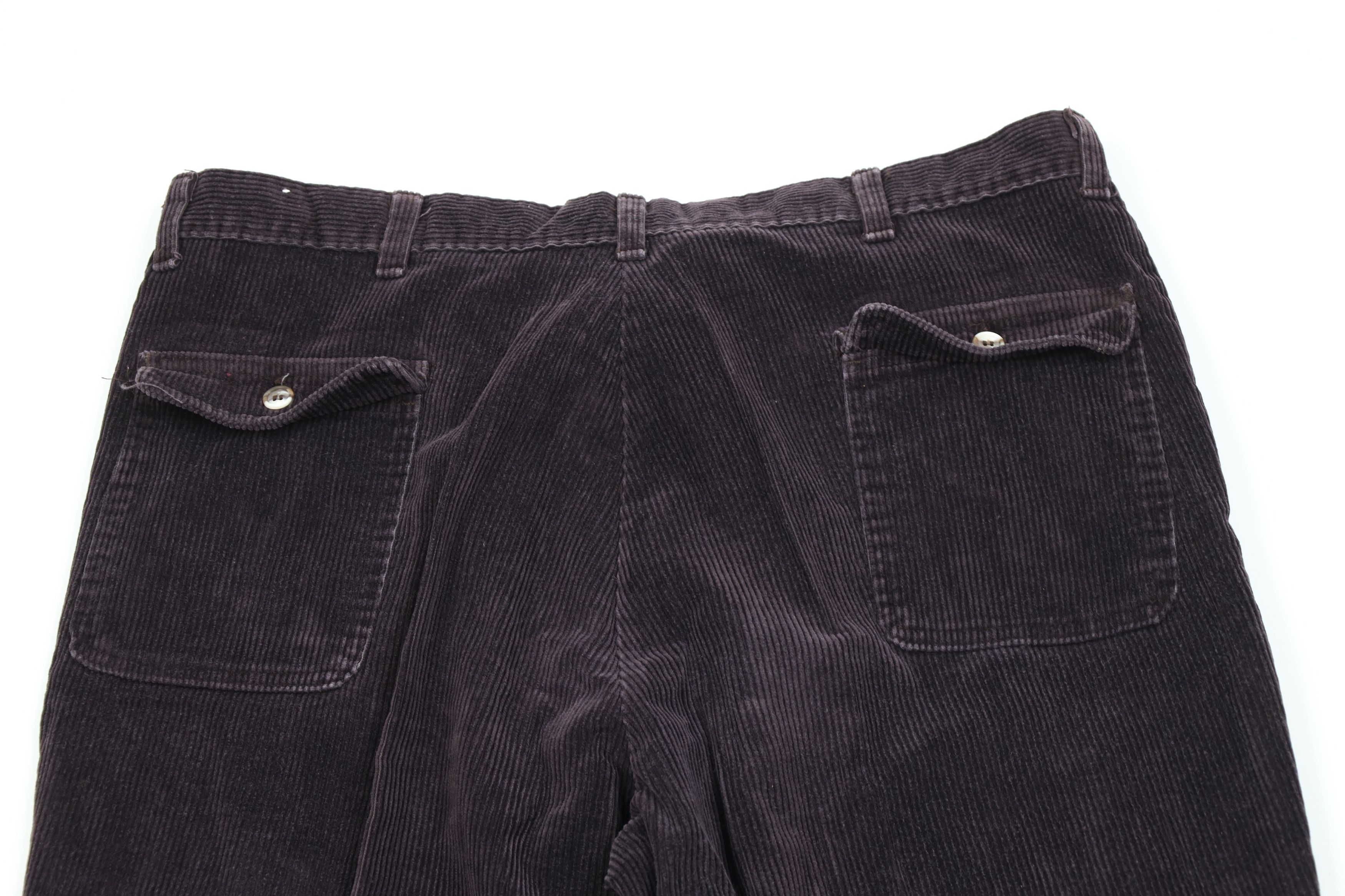 Vintage Vintage 70s Streetwear Corduroy Bell Bottoms Chino Pants USA Size US 38 / EU 54 - 9 Thumbnail
