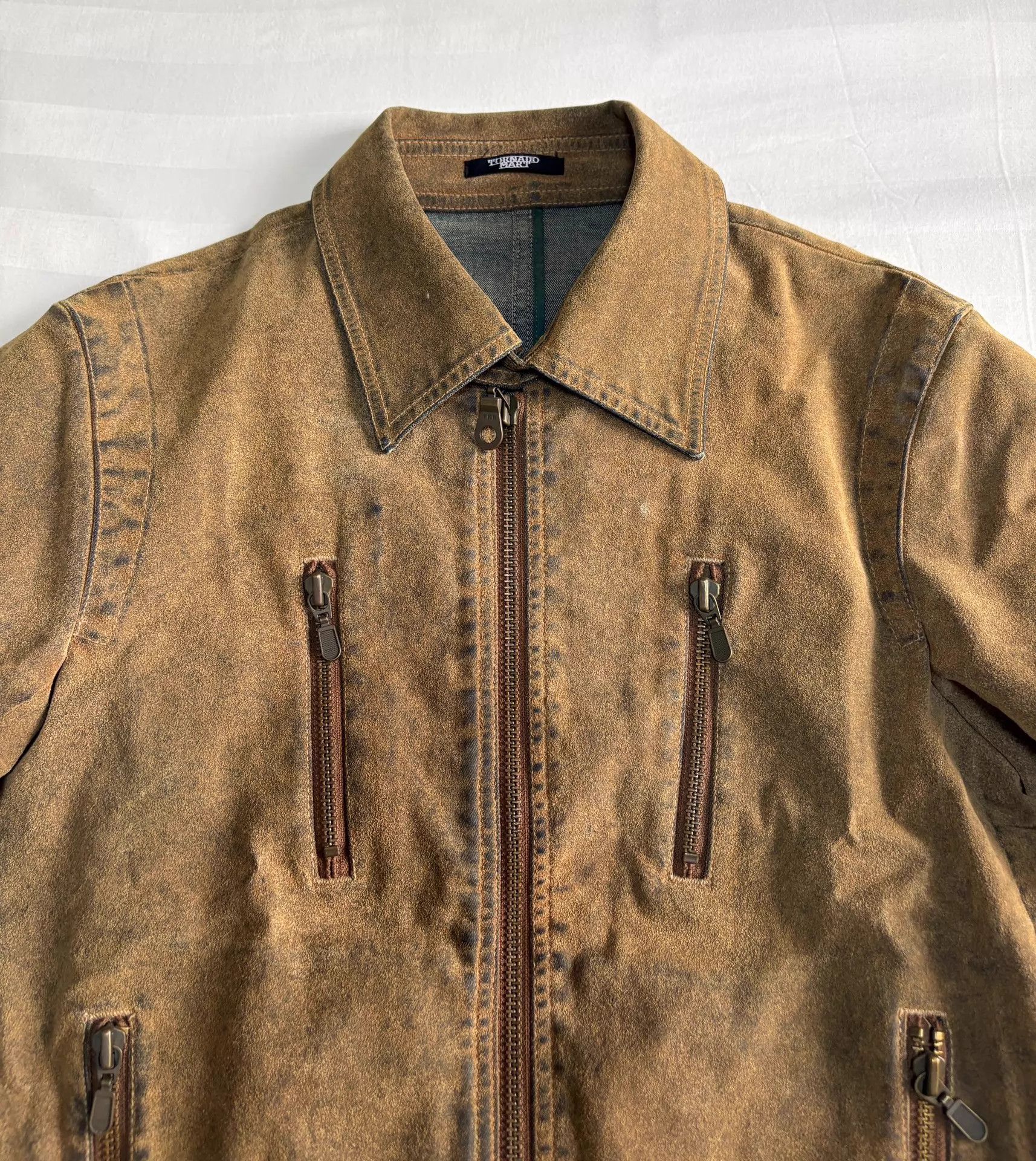 Tornado Mart Tornado Mart vintage Japanese strapped work jacket Size US L / EU 52-54 / 3 - 5 Thumbnail