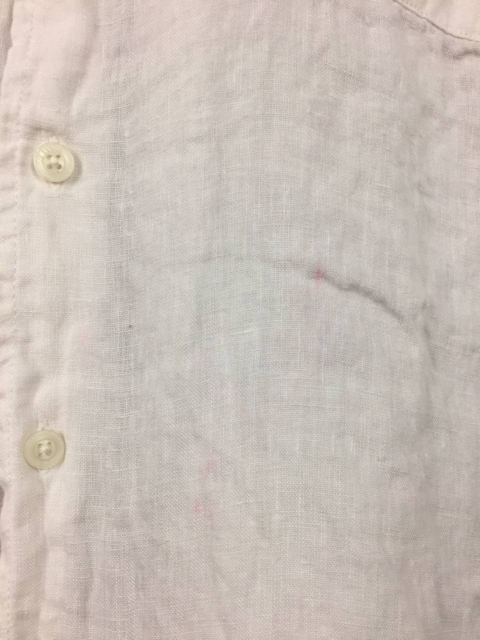 Japanese Brand Topvalu Japanese Brand French Linen Mandarin Collar Shirt Size US L / EU 52-54 / 3 - 5 Thumbnail